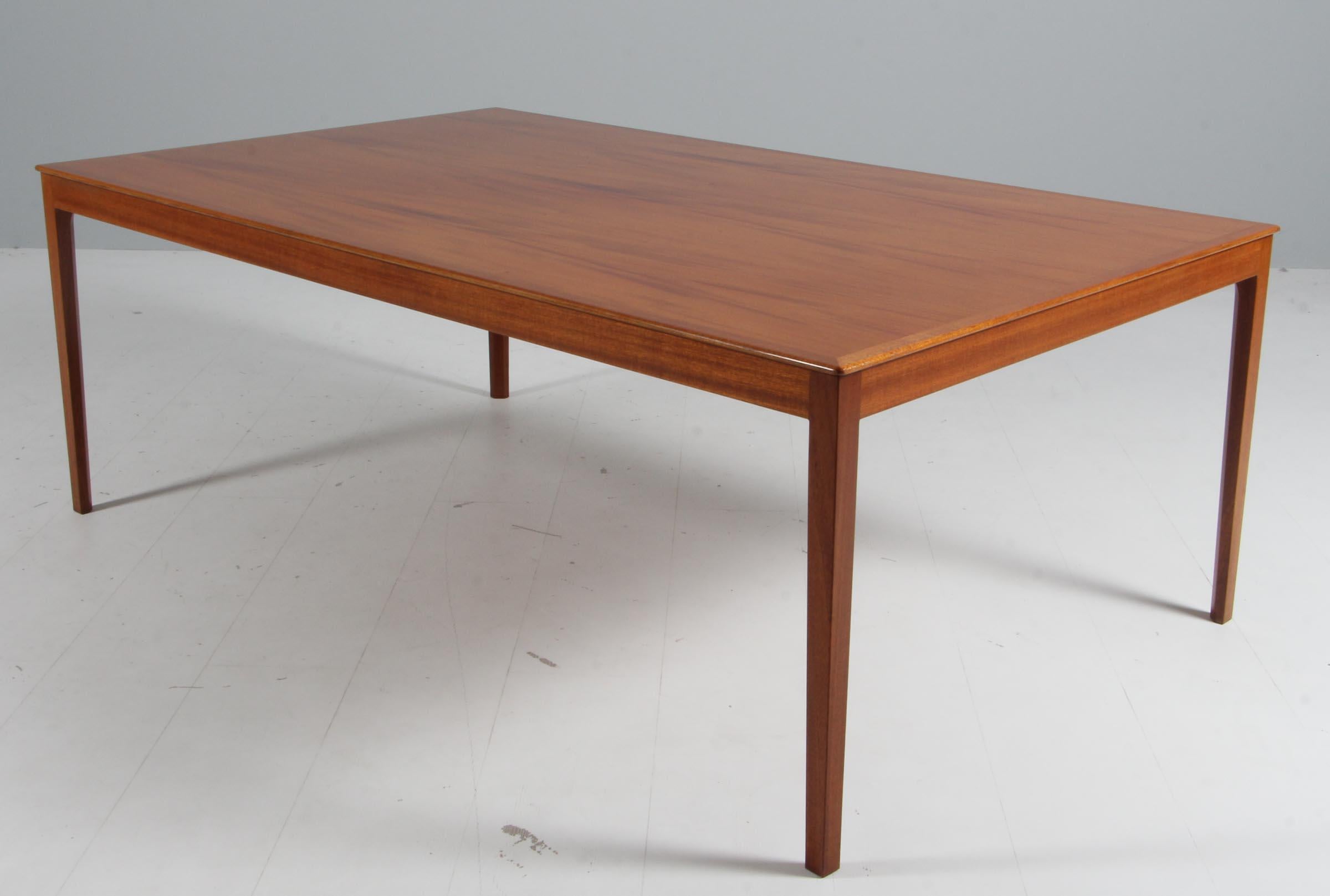 Scandinavian Modern Ole Wanscher Coffee Table, Mahogany, A. J. Iversen