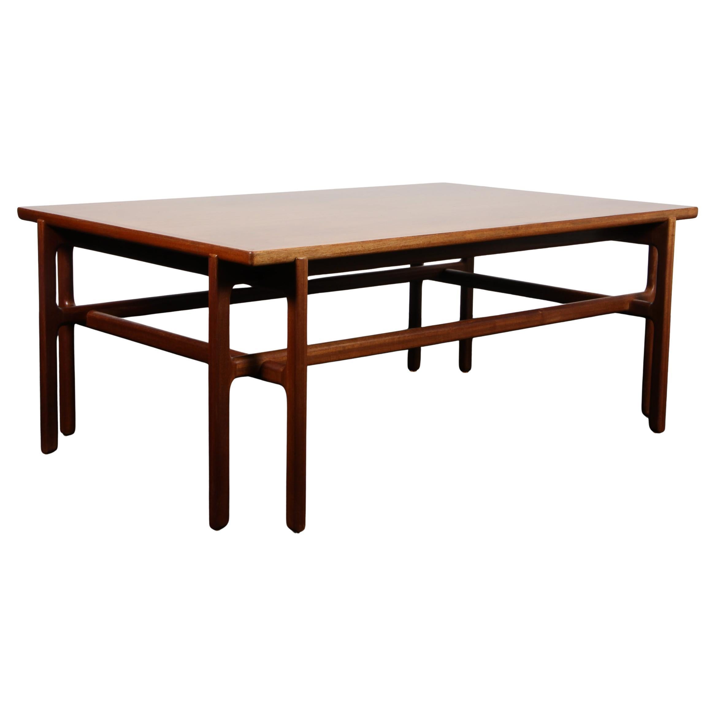 Ole Wanscher Coffee Table, Mahogany, A. J. Iversen For Sale