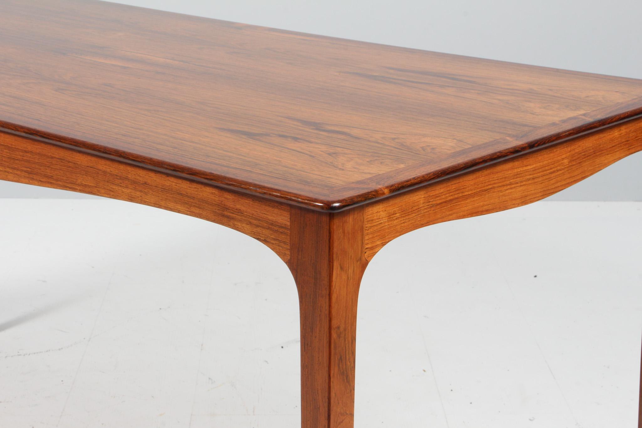 Ole Wanscher Coffee Table, rosewood, A. J. Iversen In Good Condition For Sale In Esbjerg, DK