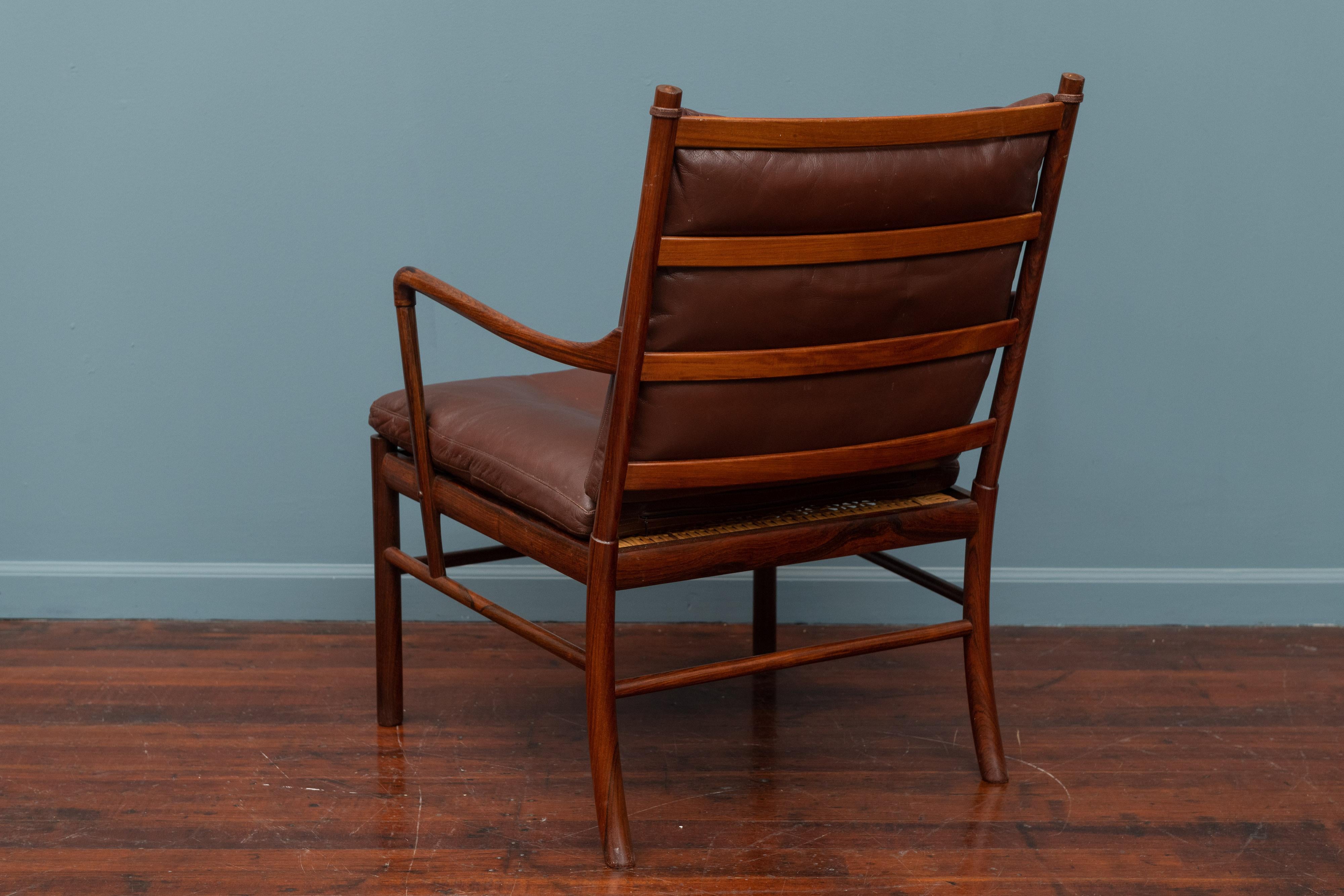 Ole Wanscher Colonial Chair in Rosewood For Sale 2