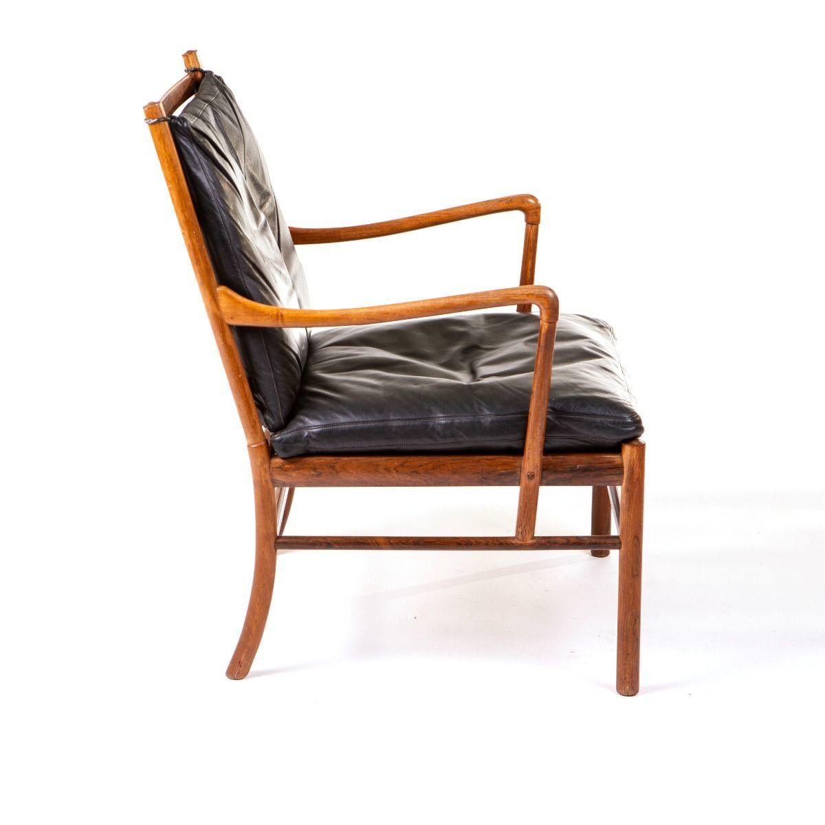 Danish Ole Wanscher Colonial Chair For Sale