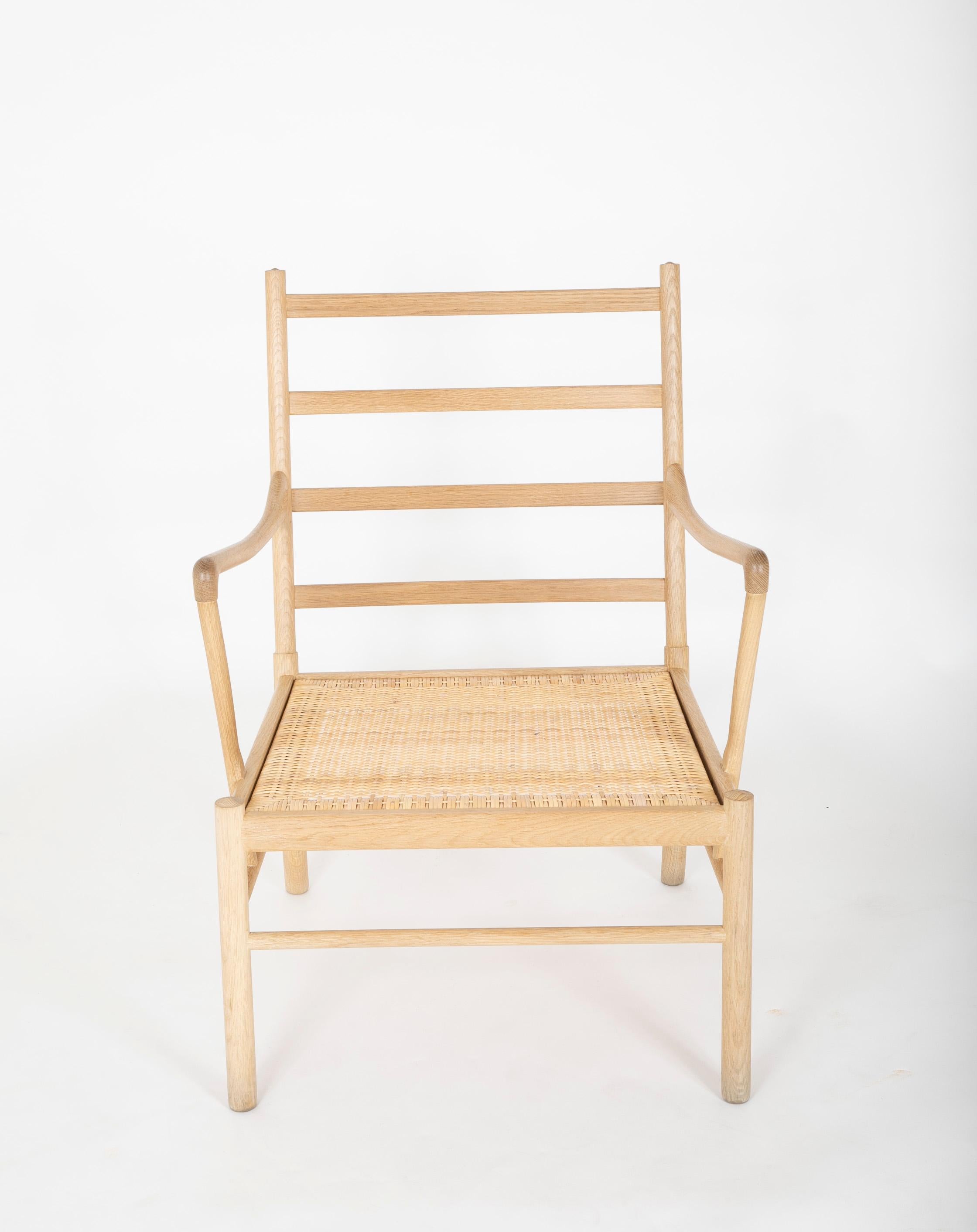 Ole Wanscher 'Colonial Chair' 'OW 149' for Carl Hansen & Sons In Good Condition In Stamford, CT