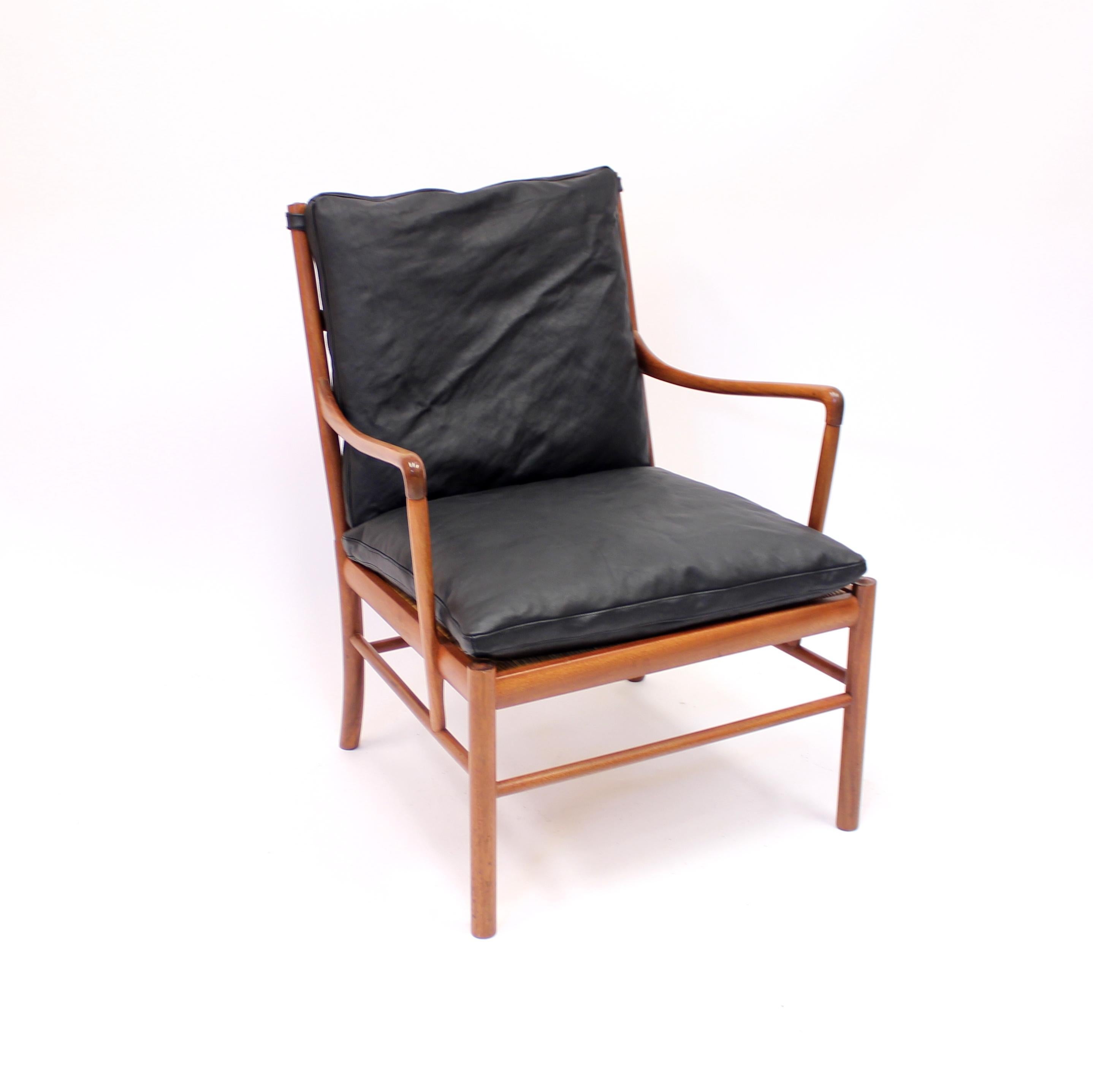 Ole Wanscher, Colonial Chair, P. Jeppesen, Late 20th Century In Good Condition In Uppsala, SE