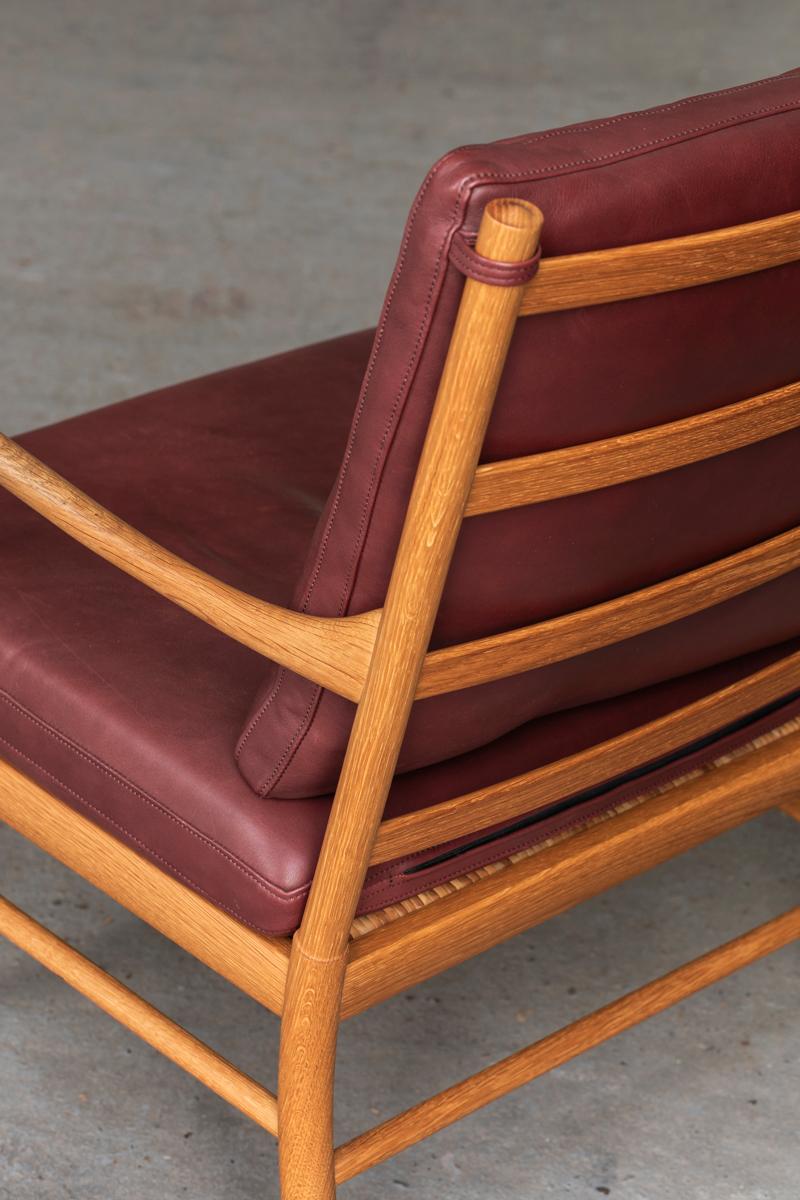 Ole Wanscher Colonial Chair, PJ-149, for Carl Hansen & Son, Danish Design, 1990s In Good Condition In Antwerpen, BE