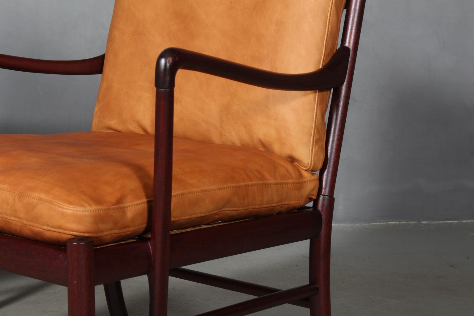 Scandinavian Modern Ole Wanscher Colonial Chairs