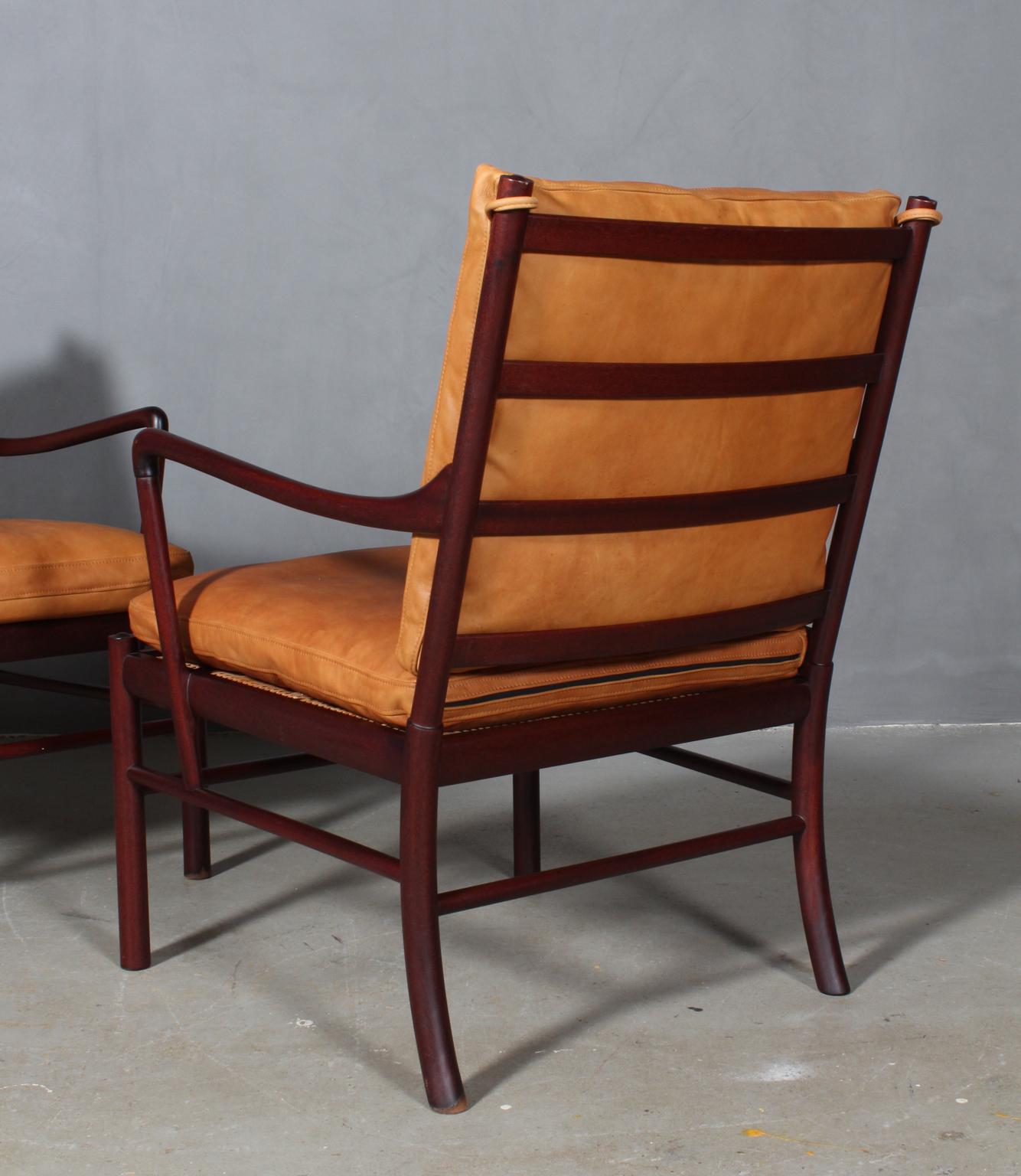 Mid-20th Century Ole Wanscher Colonial Chairs