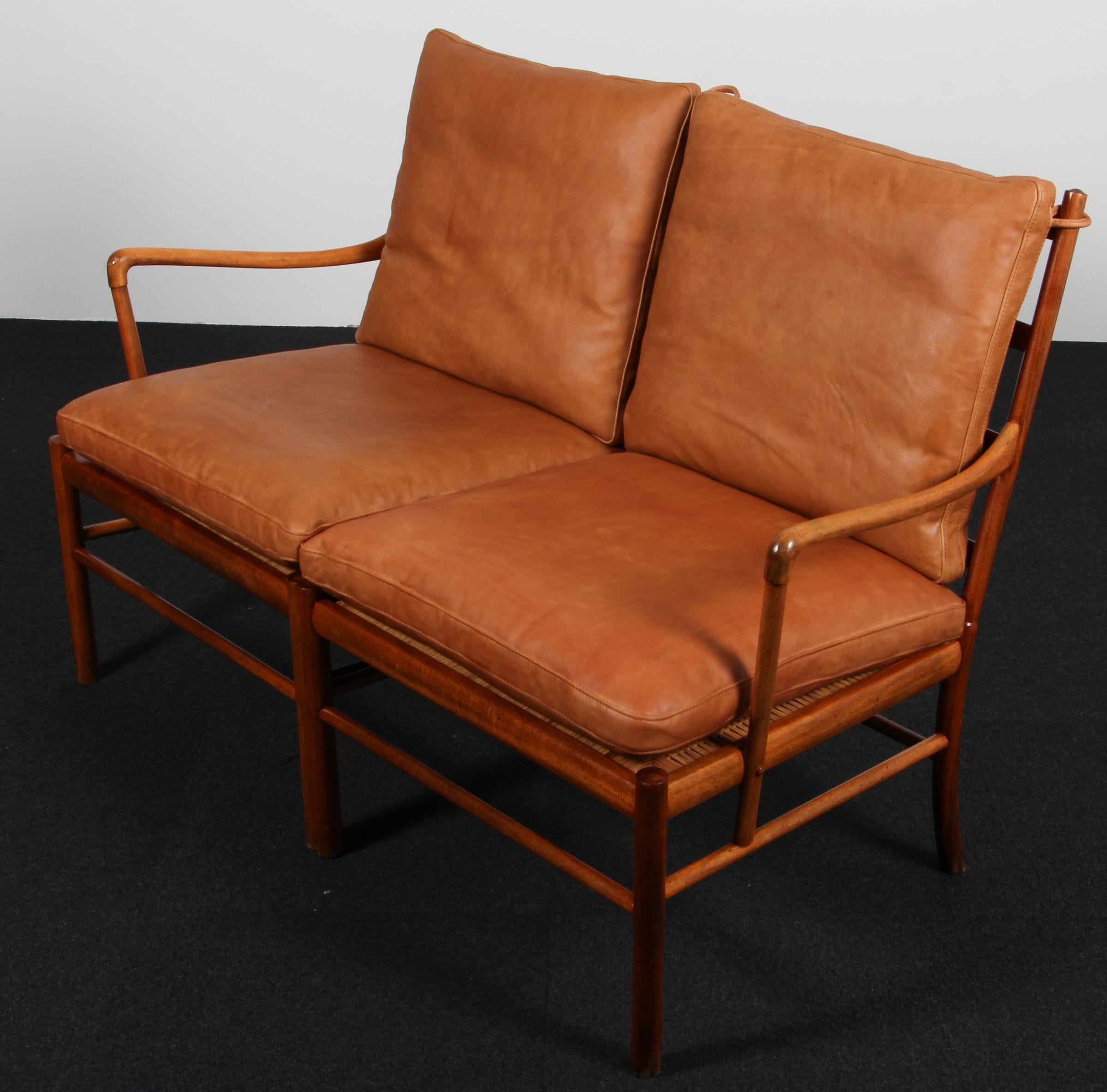 Scandinavian Modern Ole Wanscher Colonial sofa For Sale