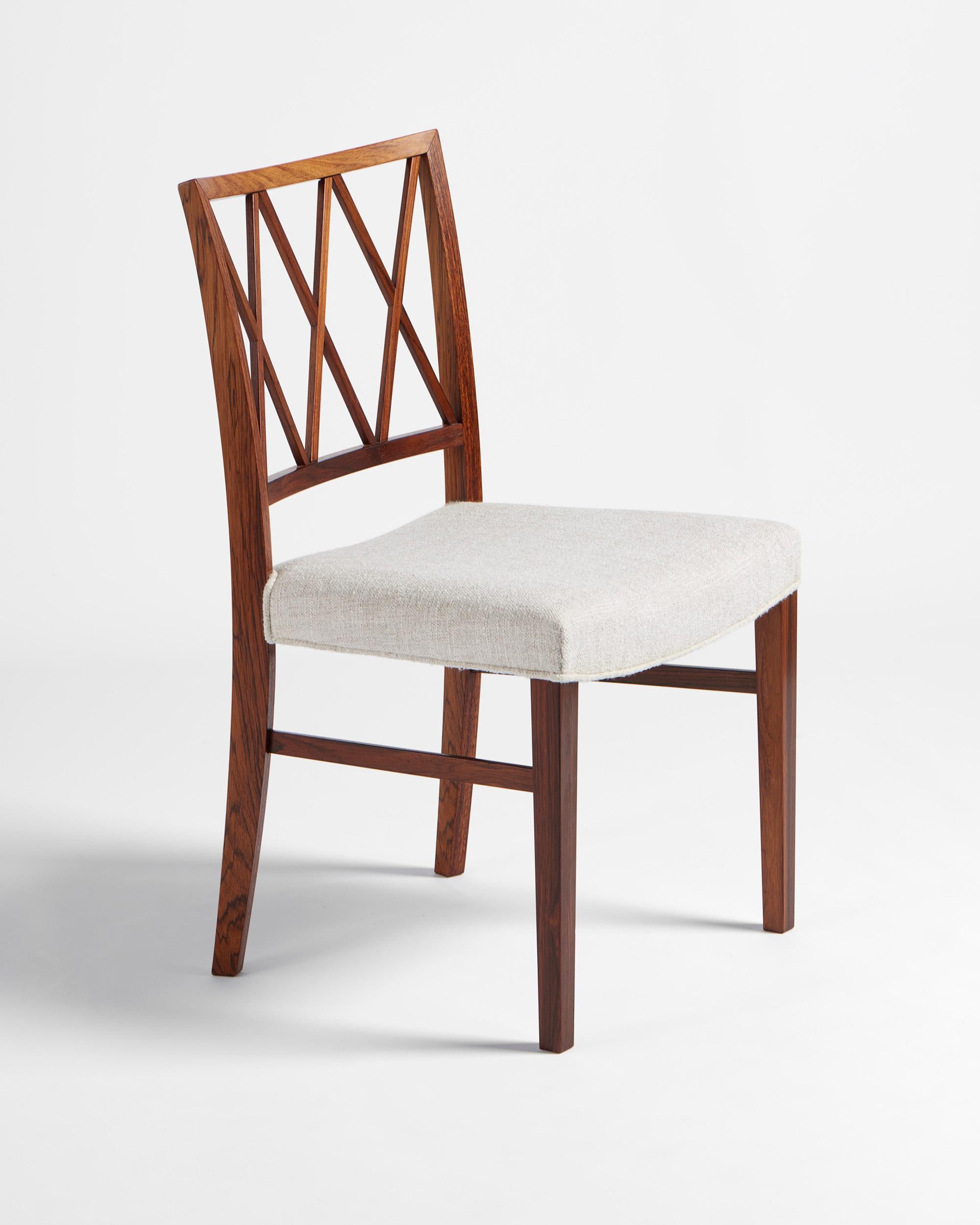Ole Wanscher Danish 1950s Rosewood Occasional Chair For Sale 1