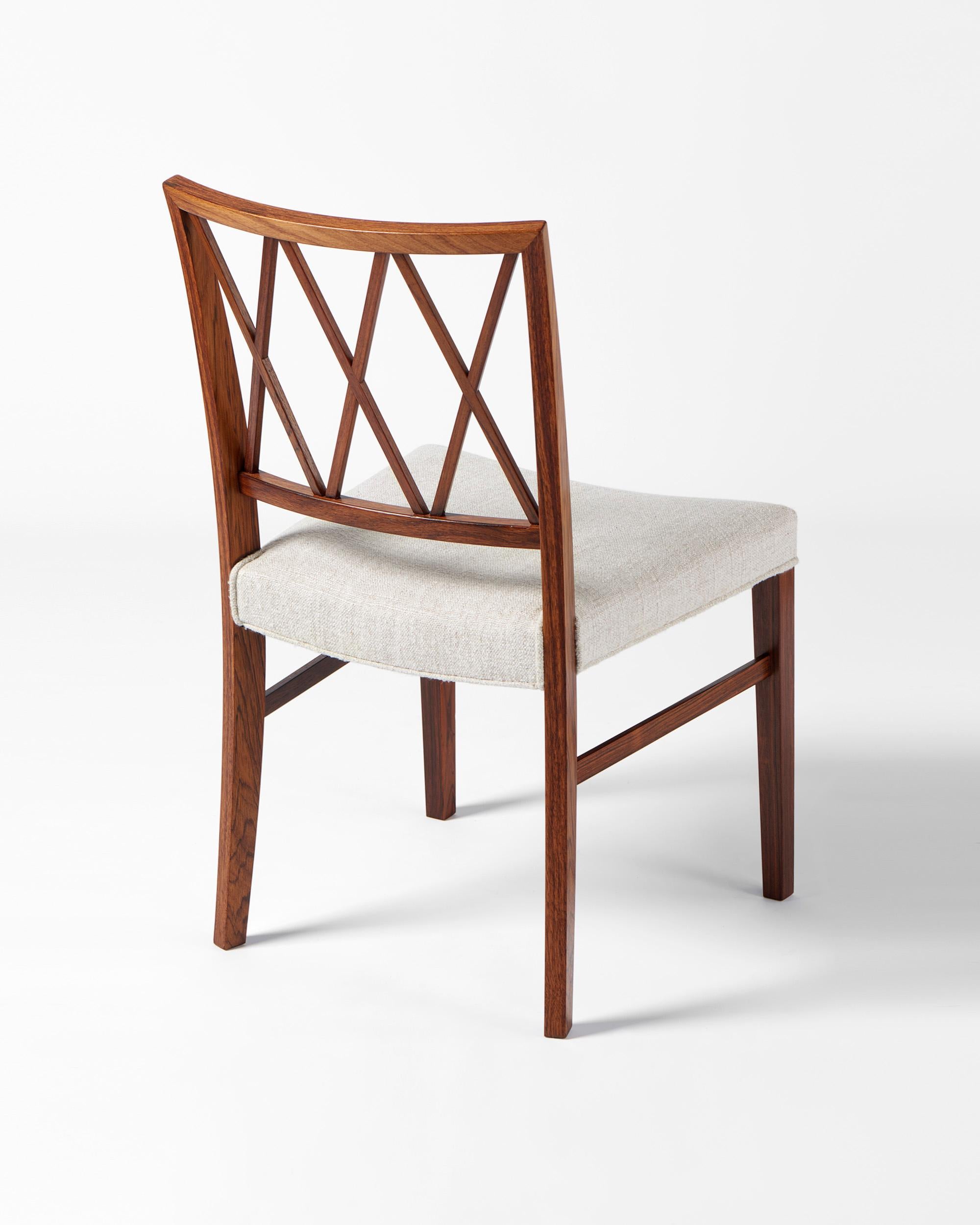 Ole Wanscher Danish 1950s Rosewood Occasional Chair For Sale 4