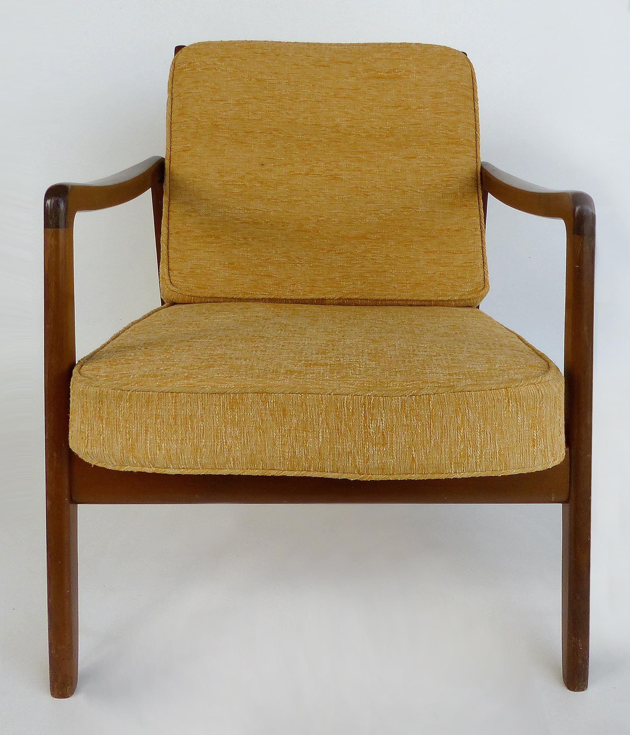 Scandinavian Modern Ole Wanscher Danish Modern Armchair for John Stuart
