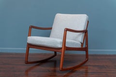 Ole Wanscher Design Rocker Model 120 for France & Son