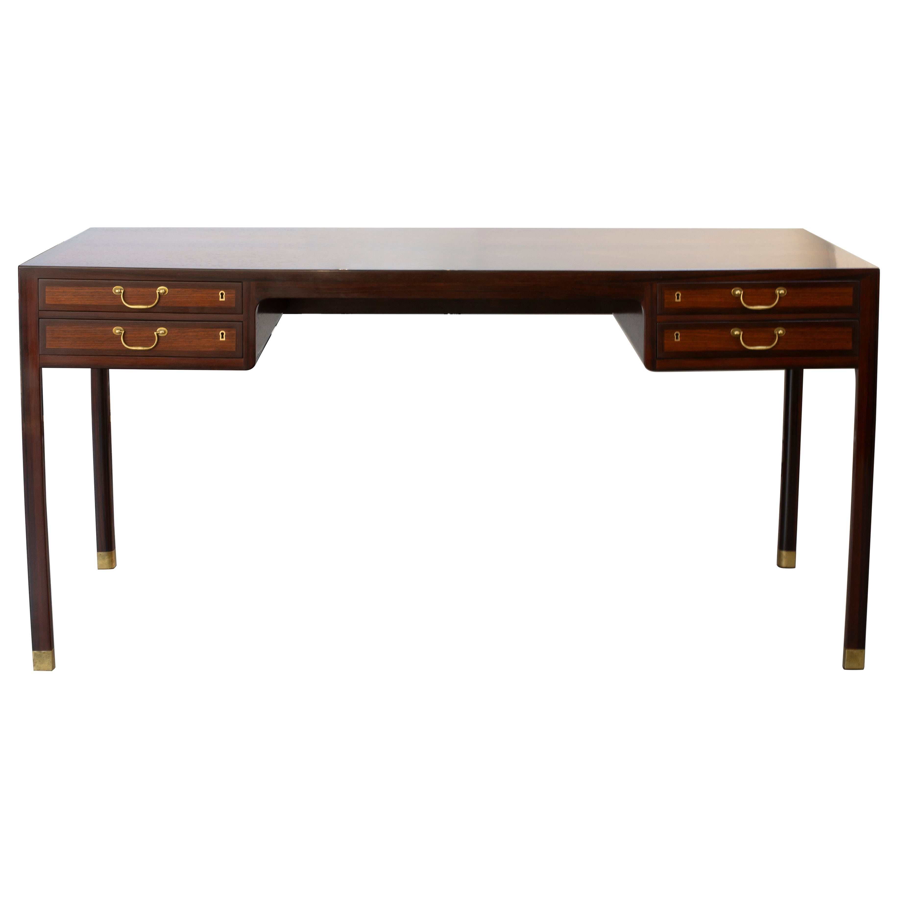 Ole Wanscher Desk in Rosewood for A. J. Iversen