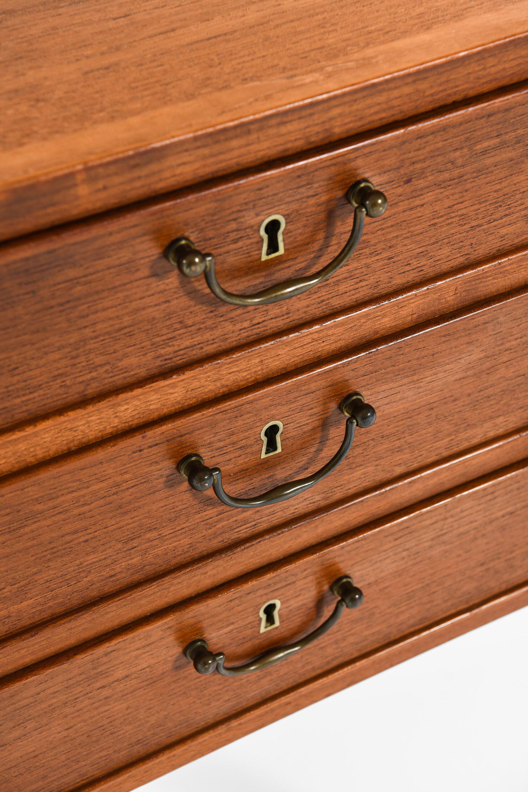 Danish Ole Wanscher Desk Produced by Cabinetmaker A.J. Iversen in Denmark