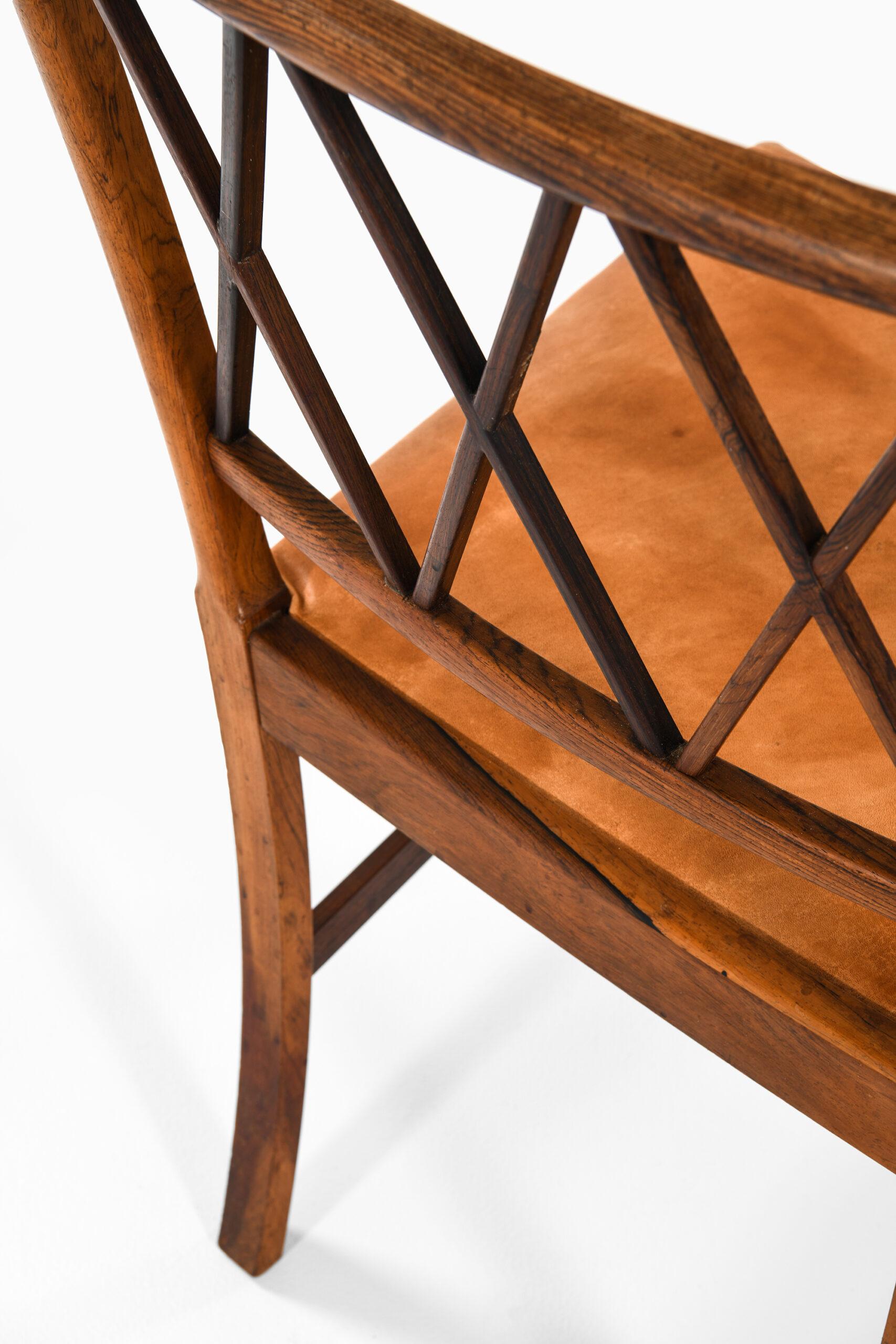 Mid-20th Century Ole Wanscher Dining Chairs Produced by Cabinetmaker A.J. Iversen
