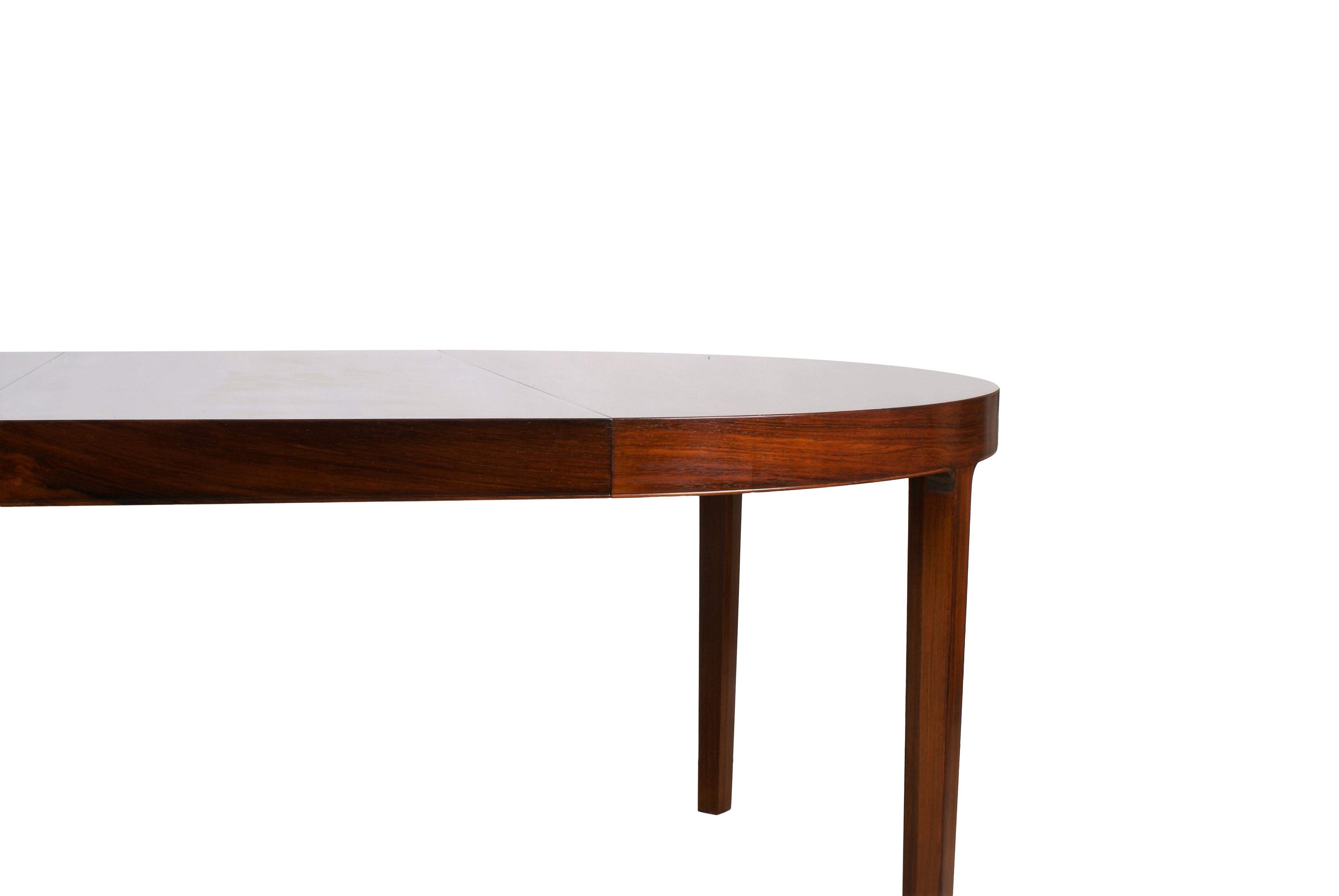 Ole Wanscher Dining Table in Rosewood by Cabinetmaker A.J. Iversen, 1942 6