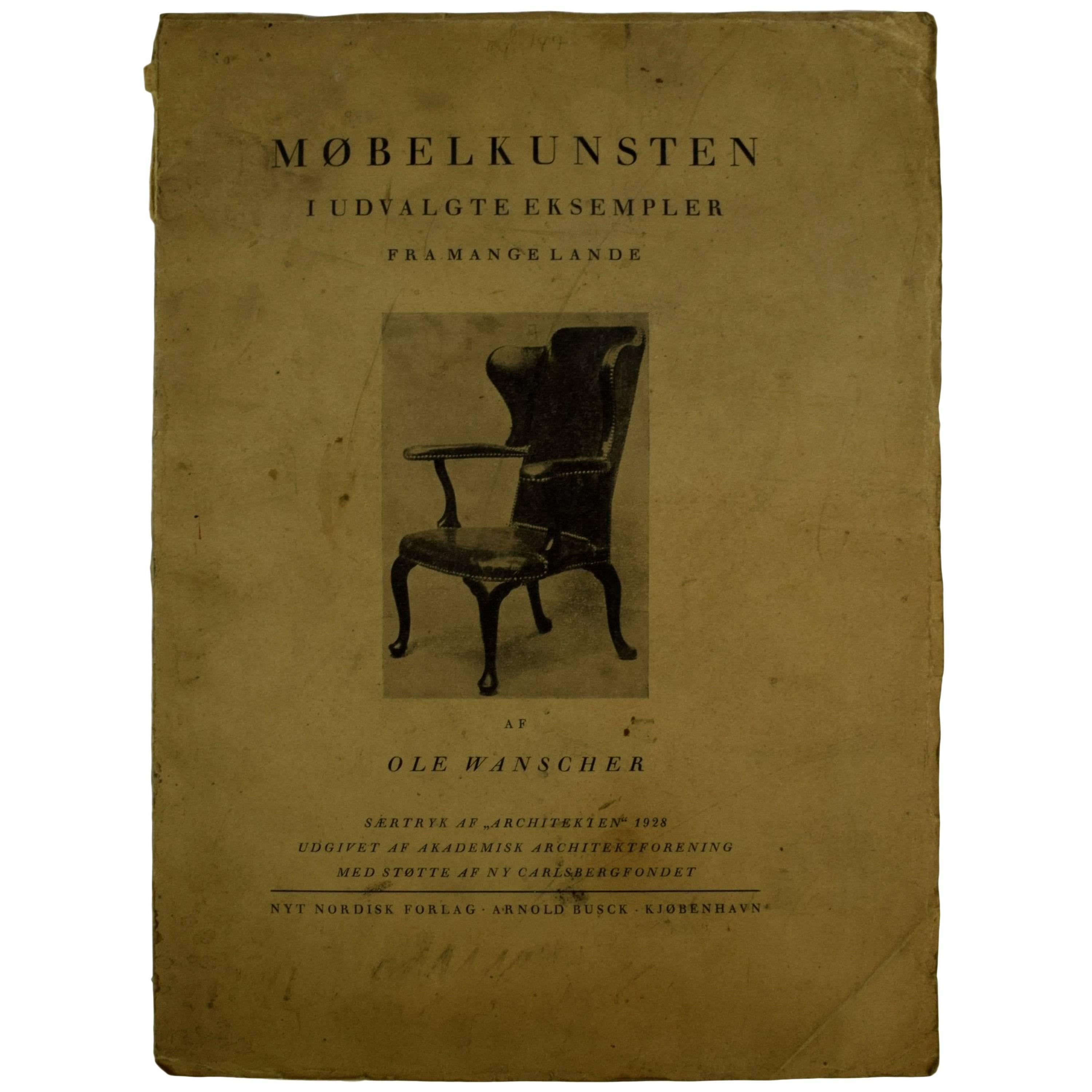 Ole Wanscher, Early Publication, the Art of Furniture, 1928, Special Edition For Sale