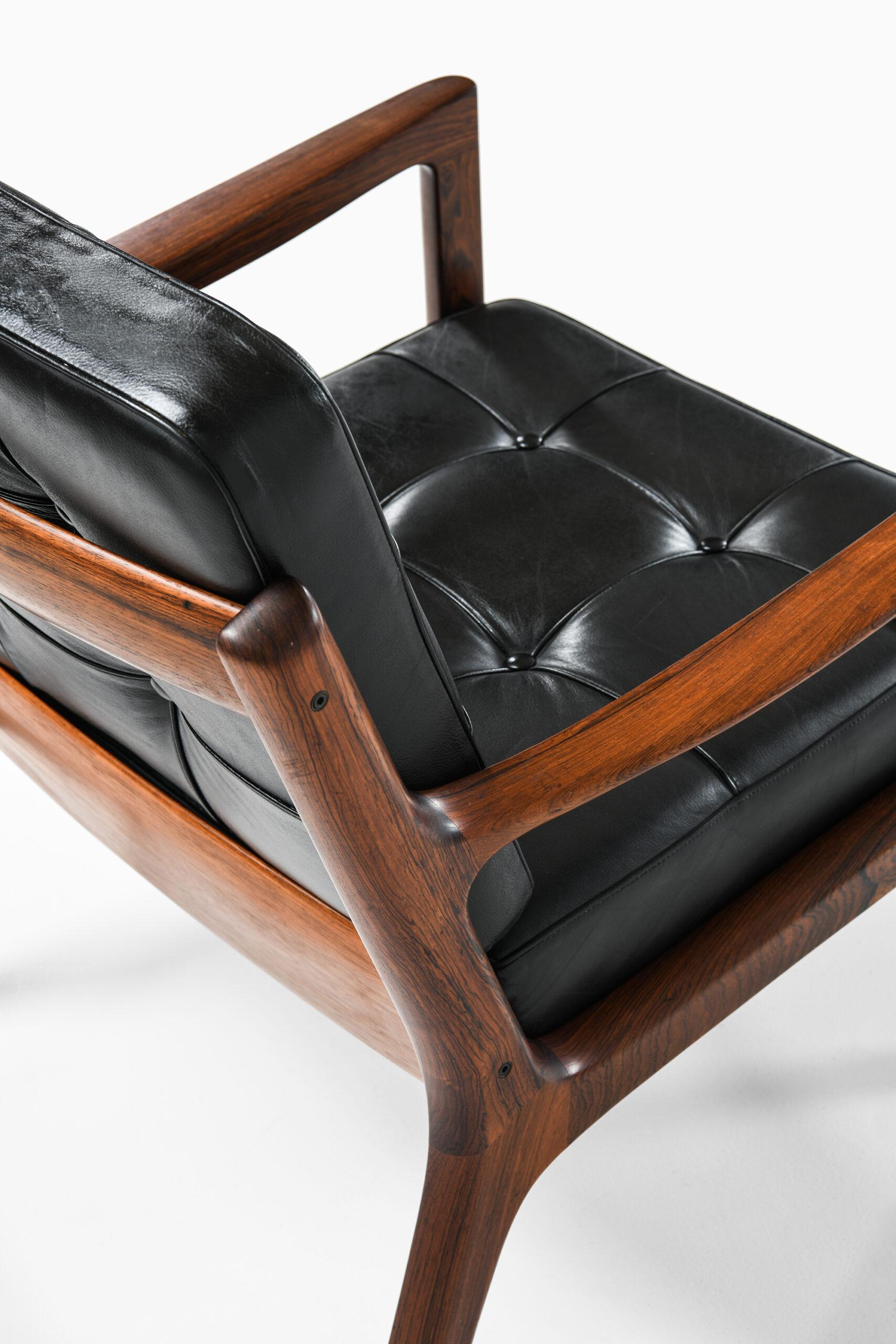 Scandinavian Modern Ole Wanscher Easy Chair Model 116 / Senator Produced by France & Son in Denmark For Sale