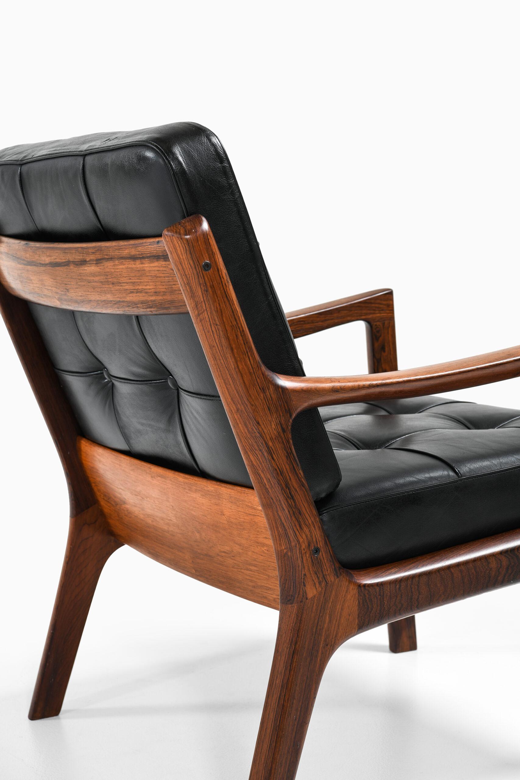 Mid-20th Century Ole Wanscher Easy Chair Model 116 / Senator Produced by France & Son in Denmark For Sale