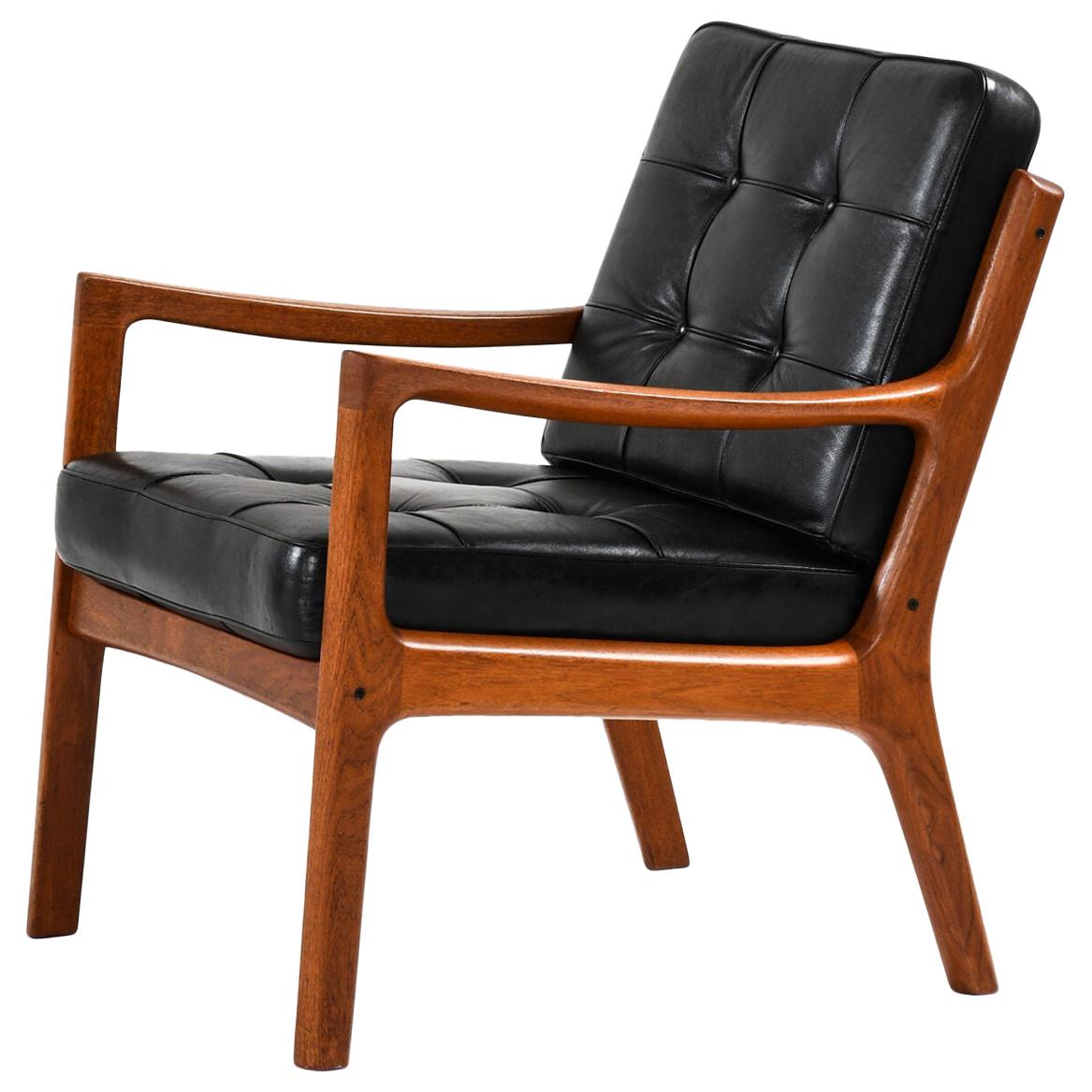 Ole Wanscher Easy Chair Model 116 / Senator Produced by France & Son in Denmark