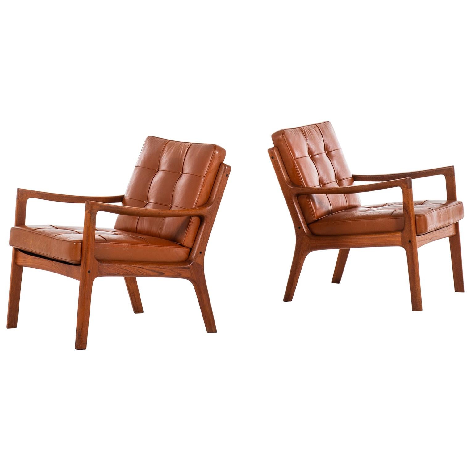 Ole Wanscher Easy Chairs Model 116 / Senator by France 
Søn in Denmark