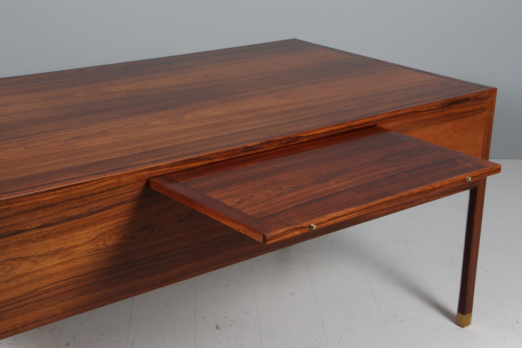 Danish Ole Wanscher for A. J. Iversen writing desk in rosewood, 1950's