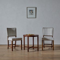 Ole Wanscher für A.J. Iversen-Stuhl-Paar