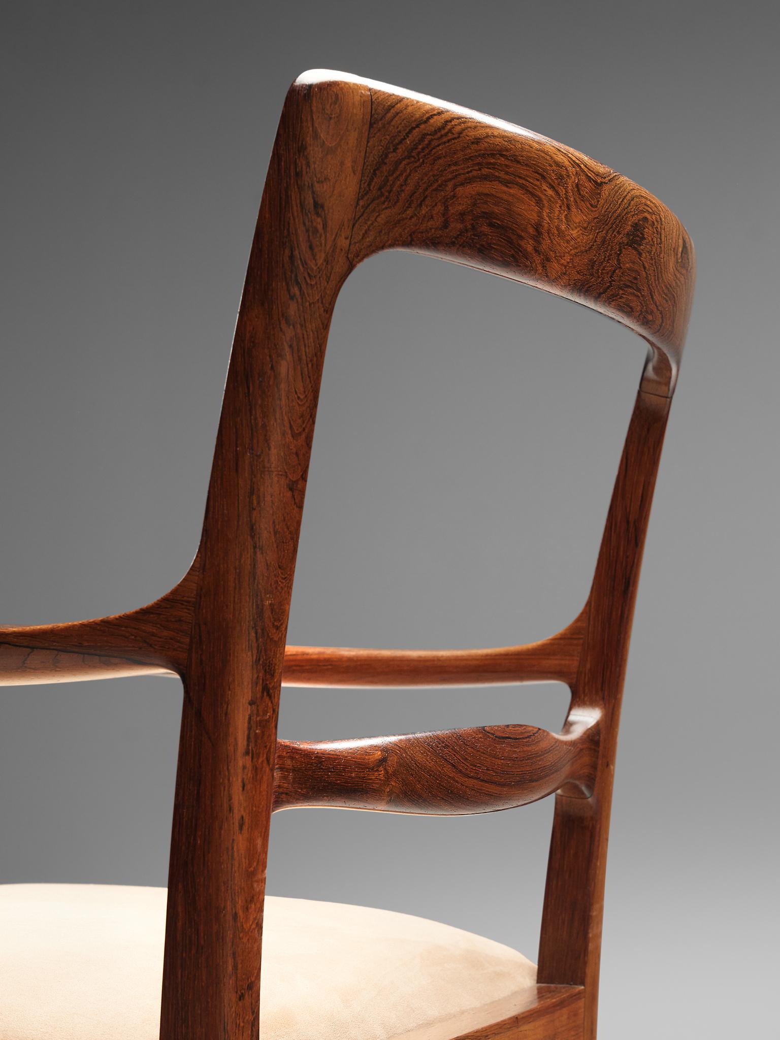 Mid-20th Century Ole Wanscher for AJ Iversen Set of Eight 'Forum' Chairs