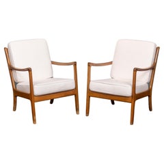 Ole Wanscher for France and Daverkosen Lounge Chairs