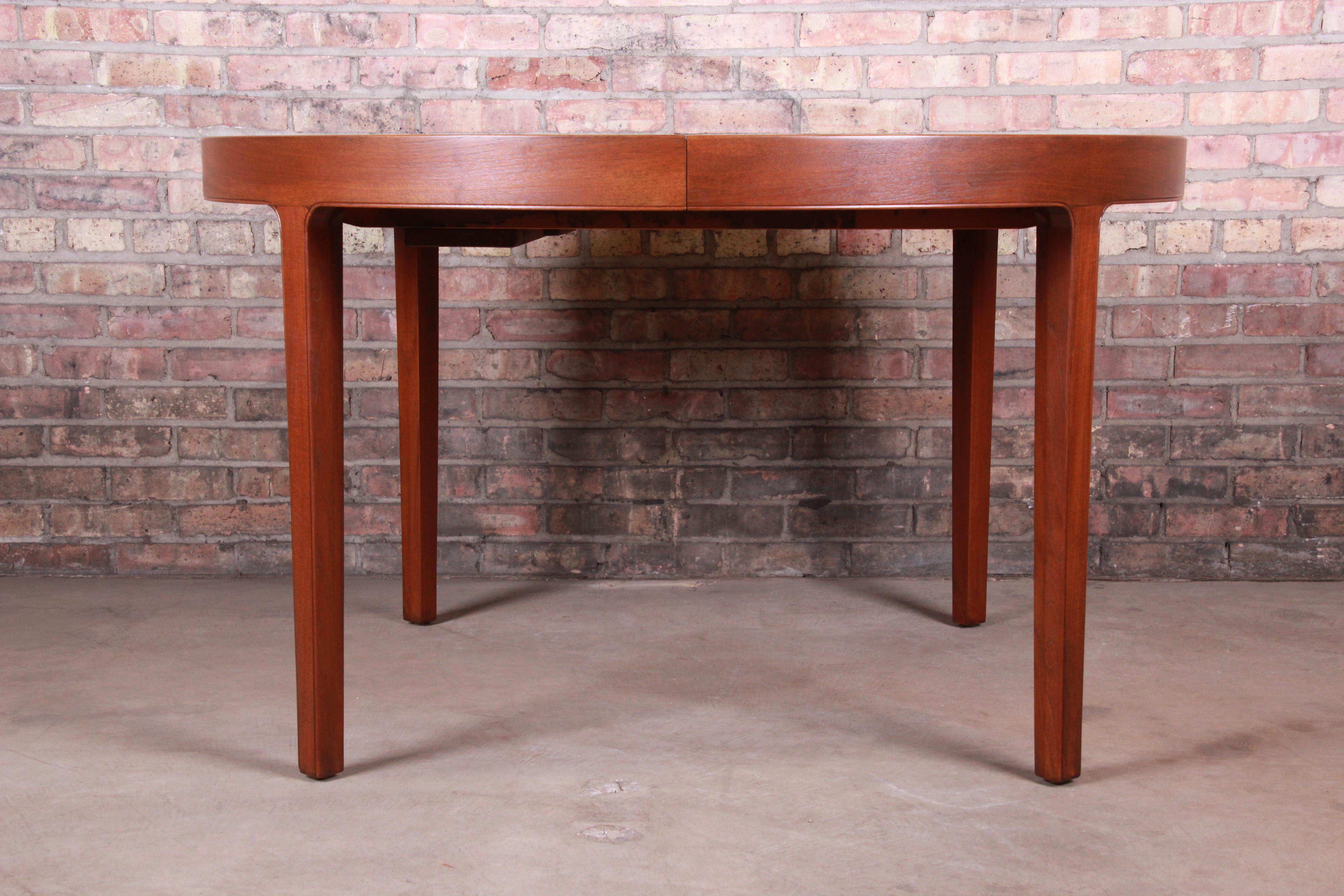 Ole Wanscher for Illums Bolighus Danish Modern Teak Extension Dining Table 5