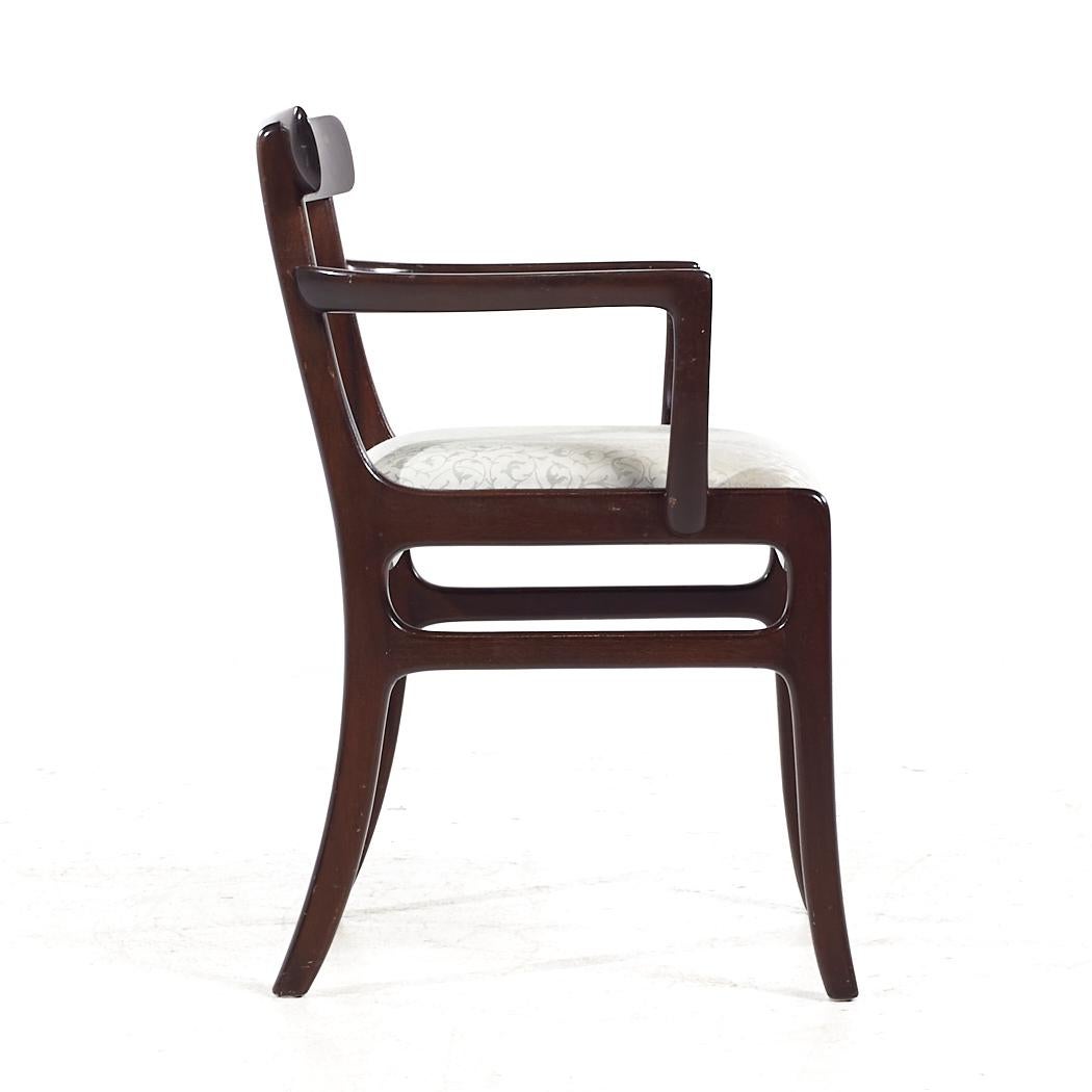 Ole Wanscher for PJ Furniture MCM Danish Rosewood Dining Chairs - Set of 6 For Sale 8