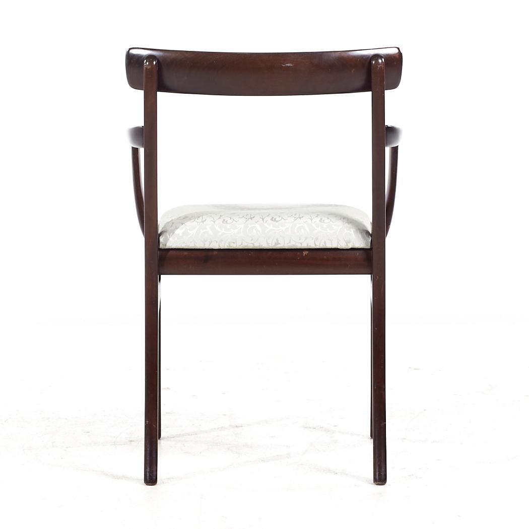 Ole Wanscher for PJ Furniture MCM Danish Rosewood Dining Chairs - Set of 6 For Sale 9