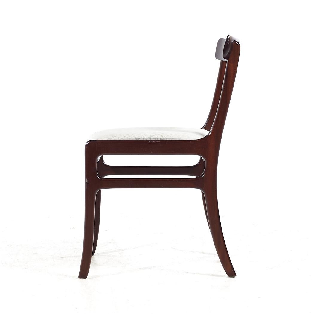 Ole Wanscher for PJ Furniture MCM Danish Rosewood Dining Chairs - Set of 6 For Sale 3