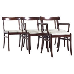 Retro Ole Wanscher for PJ Furniture MCM Danish Rosewood Dining Chairs - Set of 6