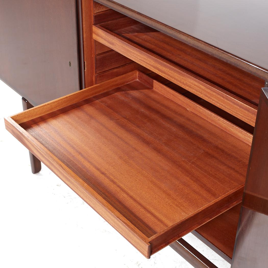 Ole Wanscher for PJ Furniture Mid Century Danish Rosewood Credenza For Sale 3