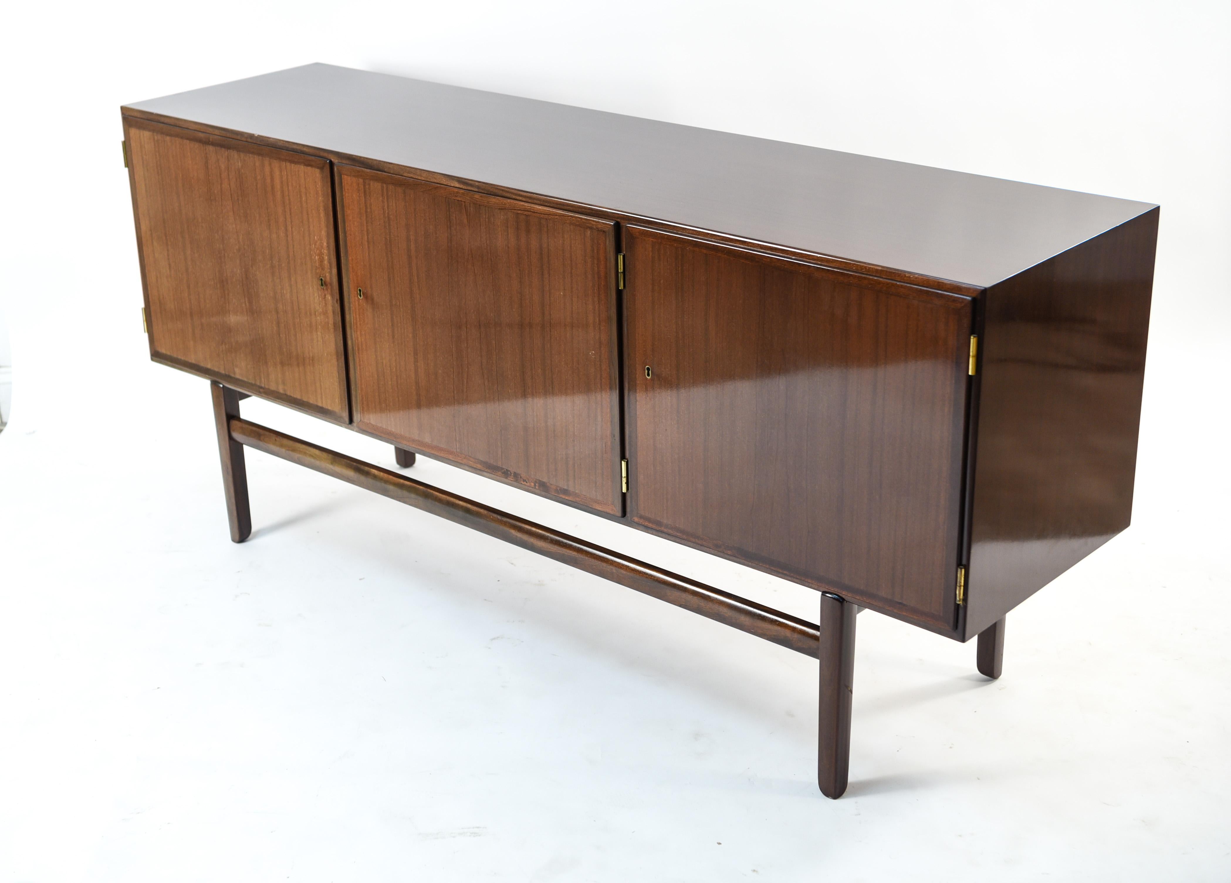 Ole Wanscher for Poul Jeppesen Rungstedlund Mahogany Sideboard 2