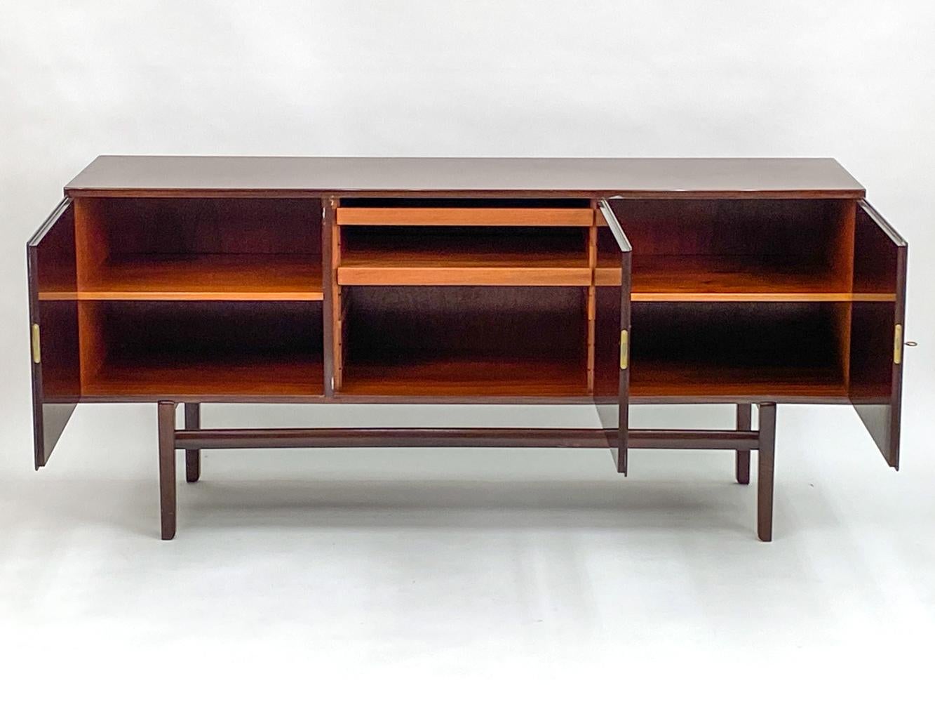 Mid-20th Century Ole Wanscher for Poul Jeppesen Rungstedlund Series Sideboard in Mahogany For Sale