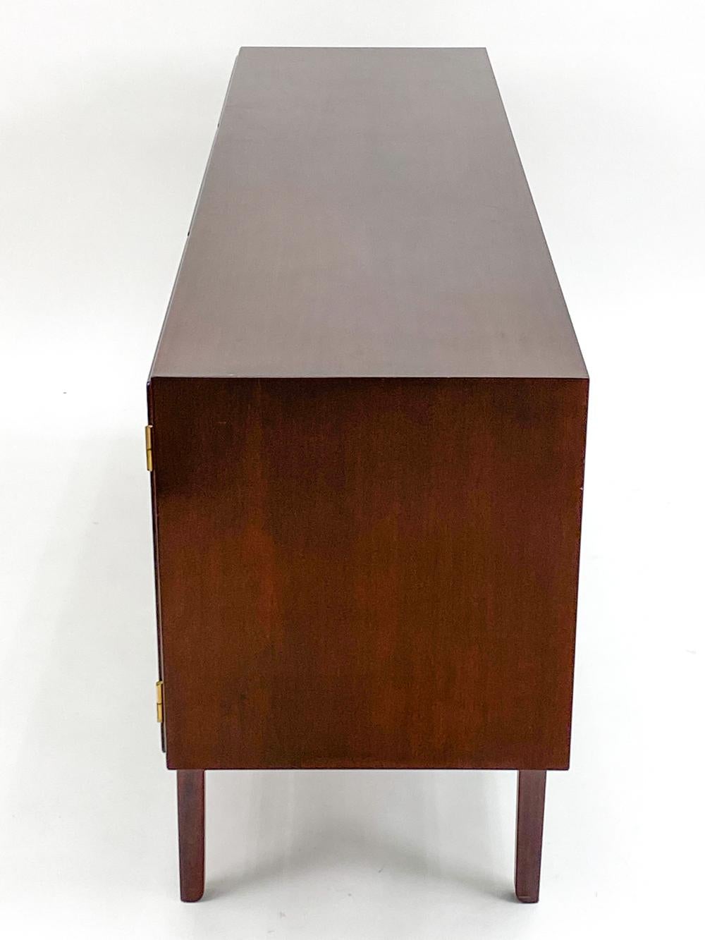 Ole Wanscher for Poul Jeppesen Rungstedlund Series Sideboard in Mahogany For Sale 1