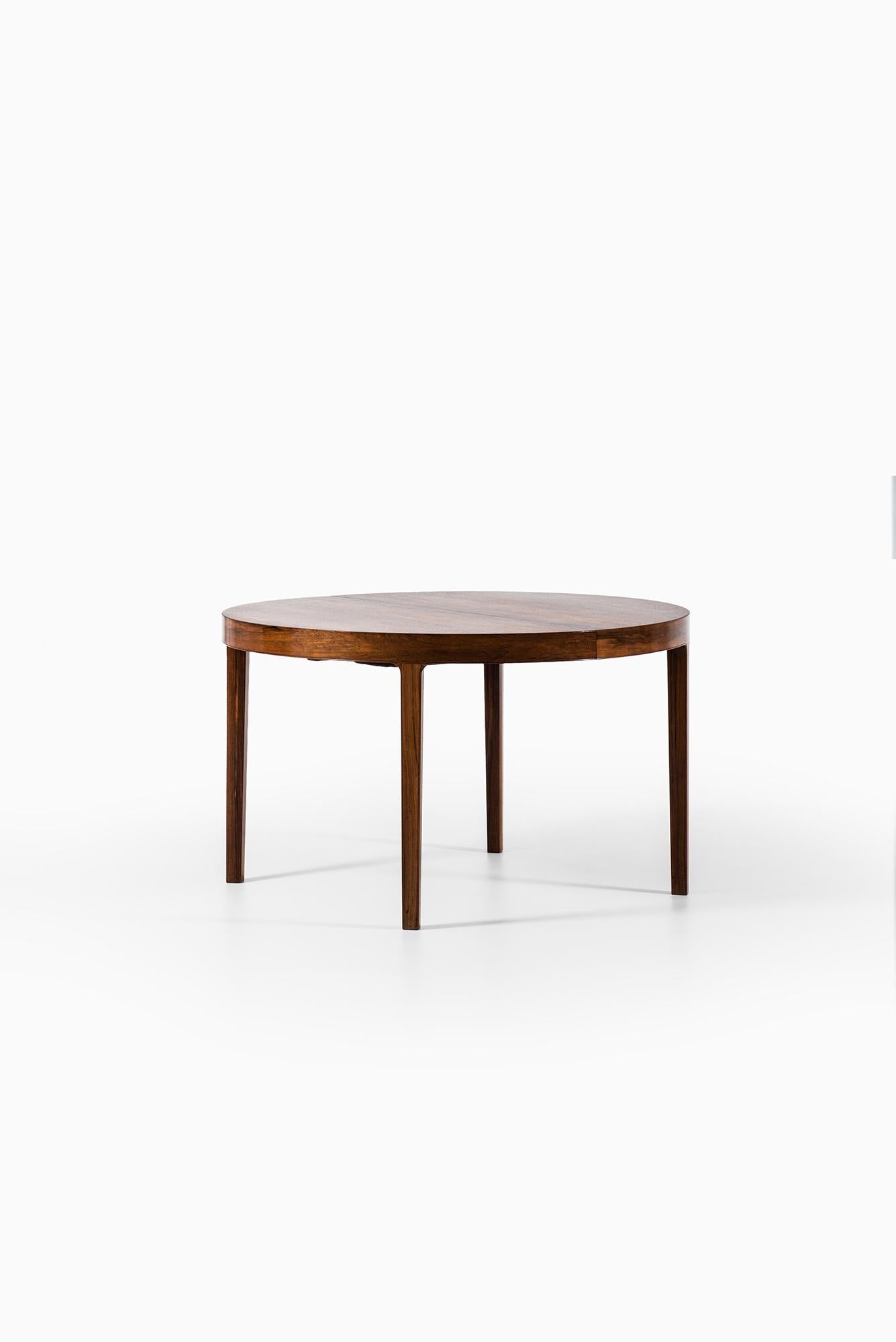 Ole Wanscher Large Dining Table by Cabinetmaker A.J. Iversen in Denmark 3