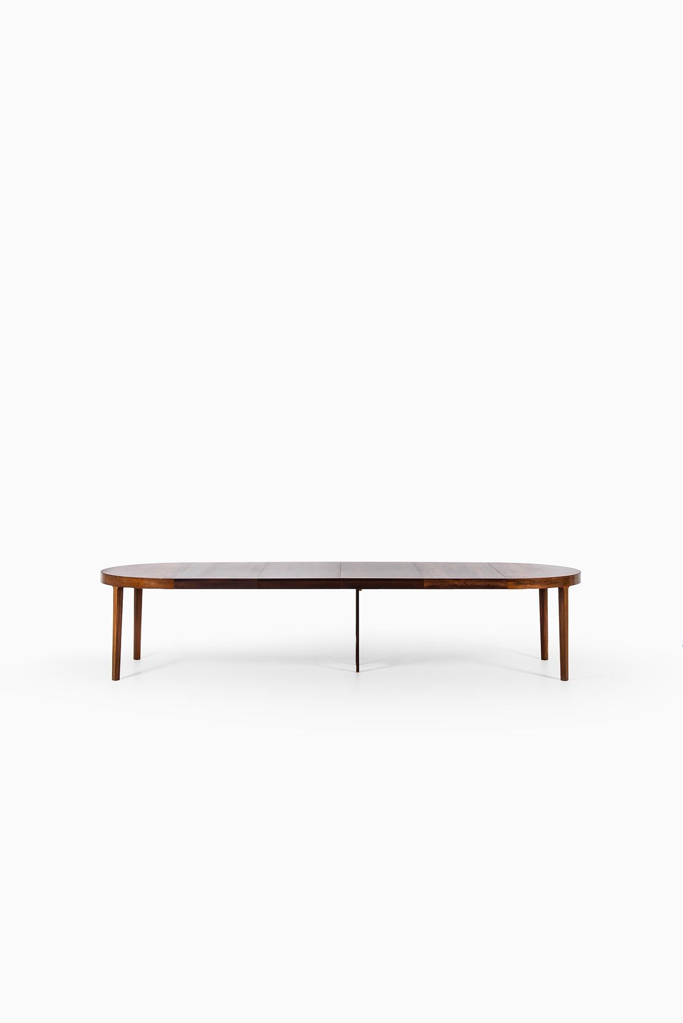Ole Wanscher Large Dining Table by Cabinetmaker A.J. Iversen in Denmark 4