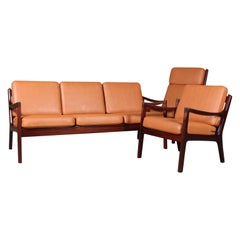 Ole Wanscher Living Room Set, Senator