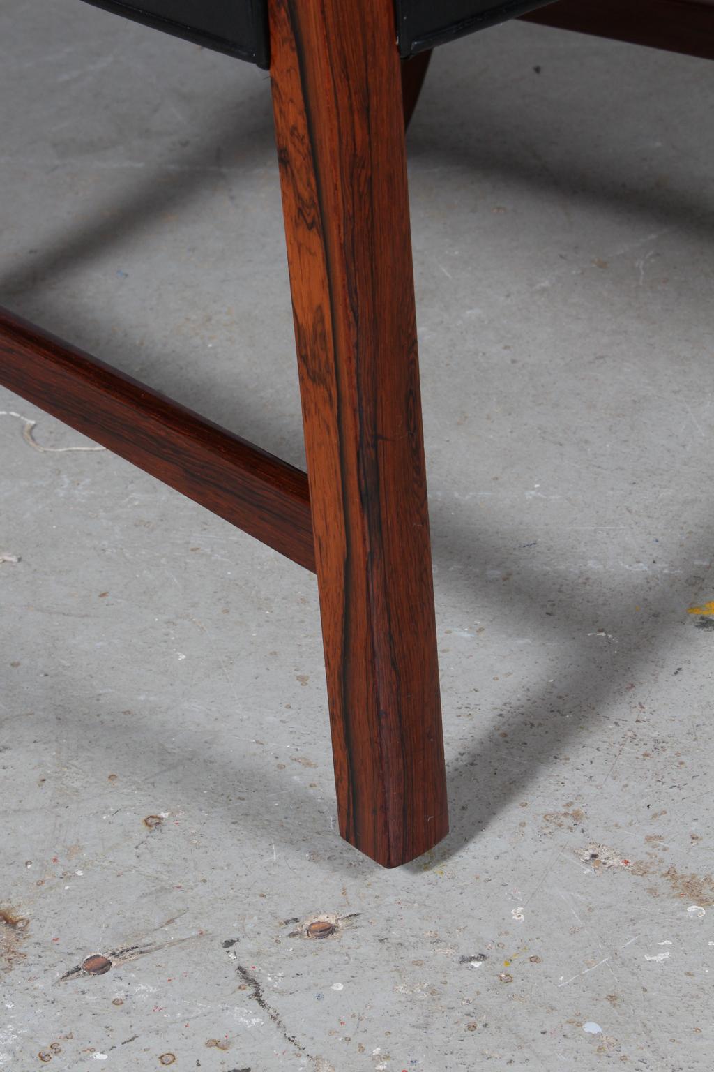 Ole Wanscher Lounge Chair, Brazilian Rosewood In Excellent Condition In Esbjerg, DK