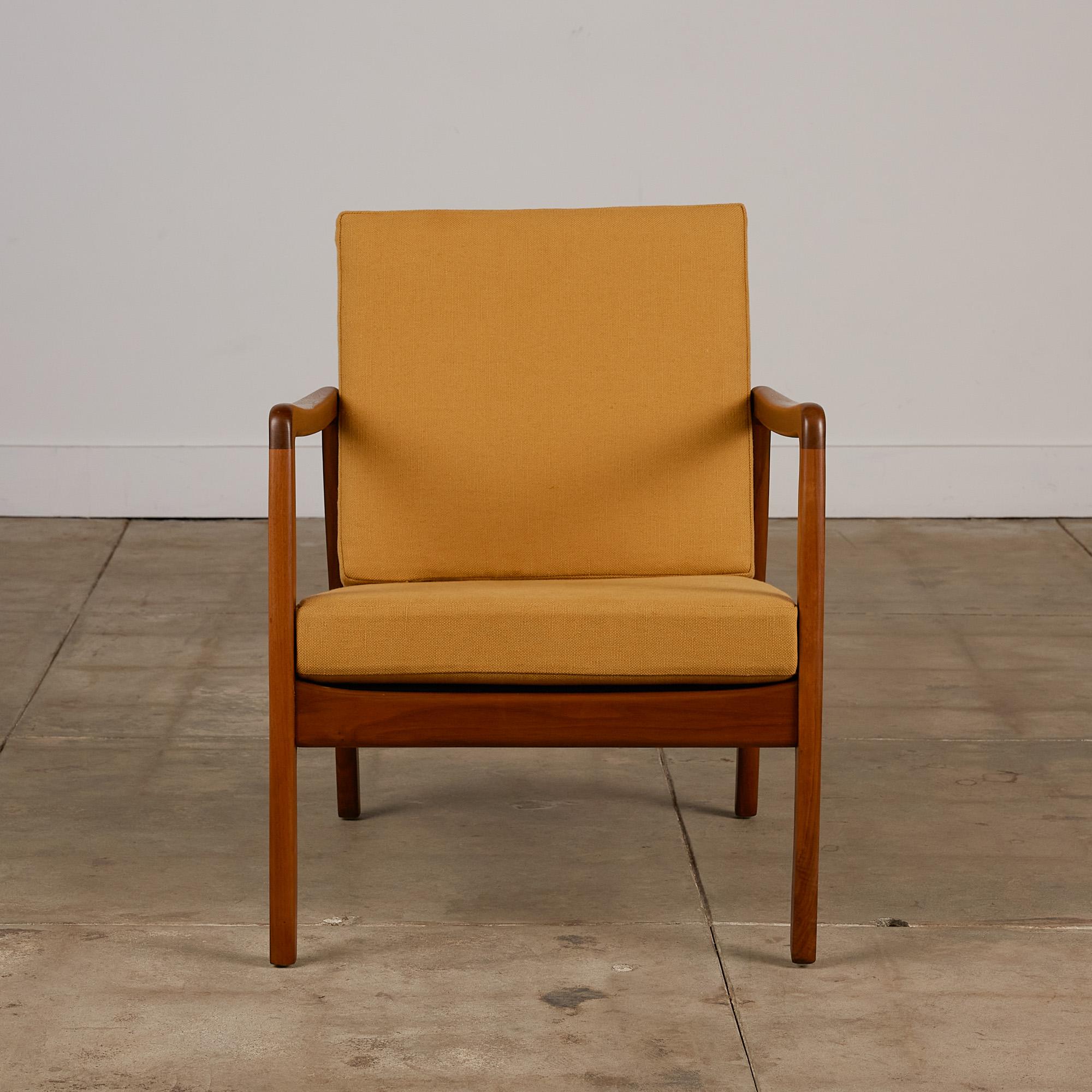 Mid-Century Modern Ole Wanscher Lounge Chair for France & Søn