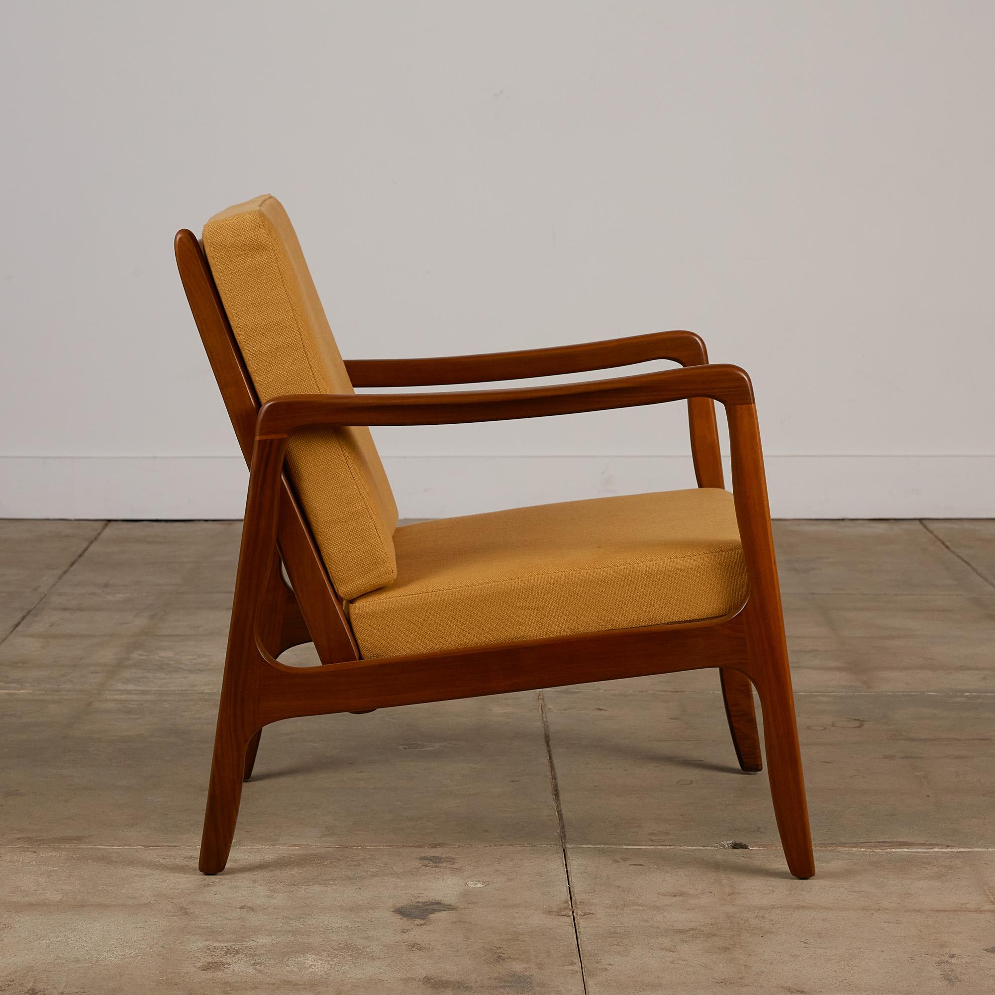 Oiled Ole Wanscher Lounge Chair for France & Søn