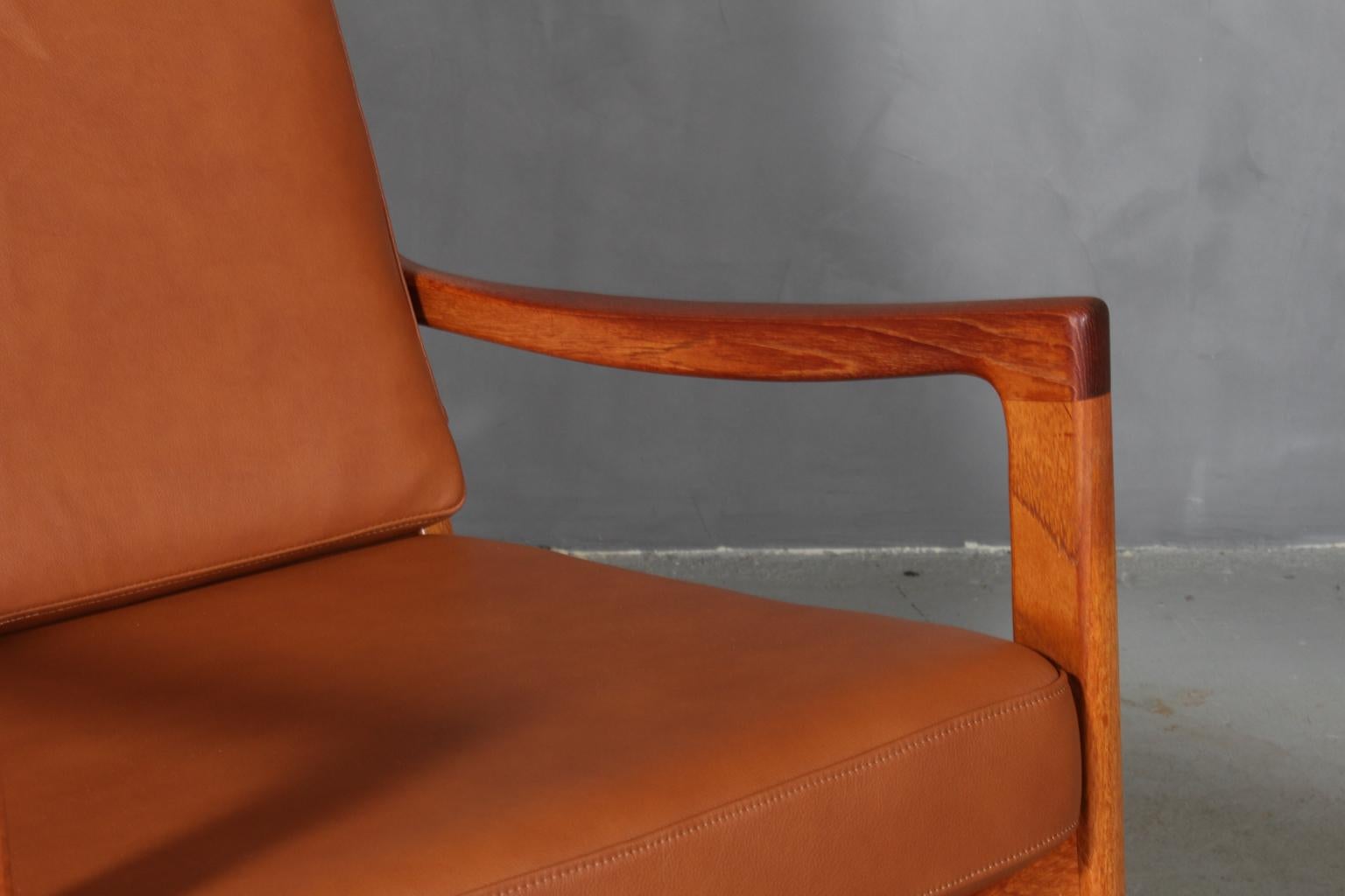 Scandinavian Modern Ole Wanscher Lounge Chair