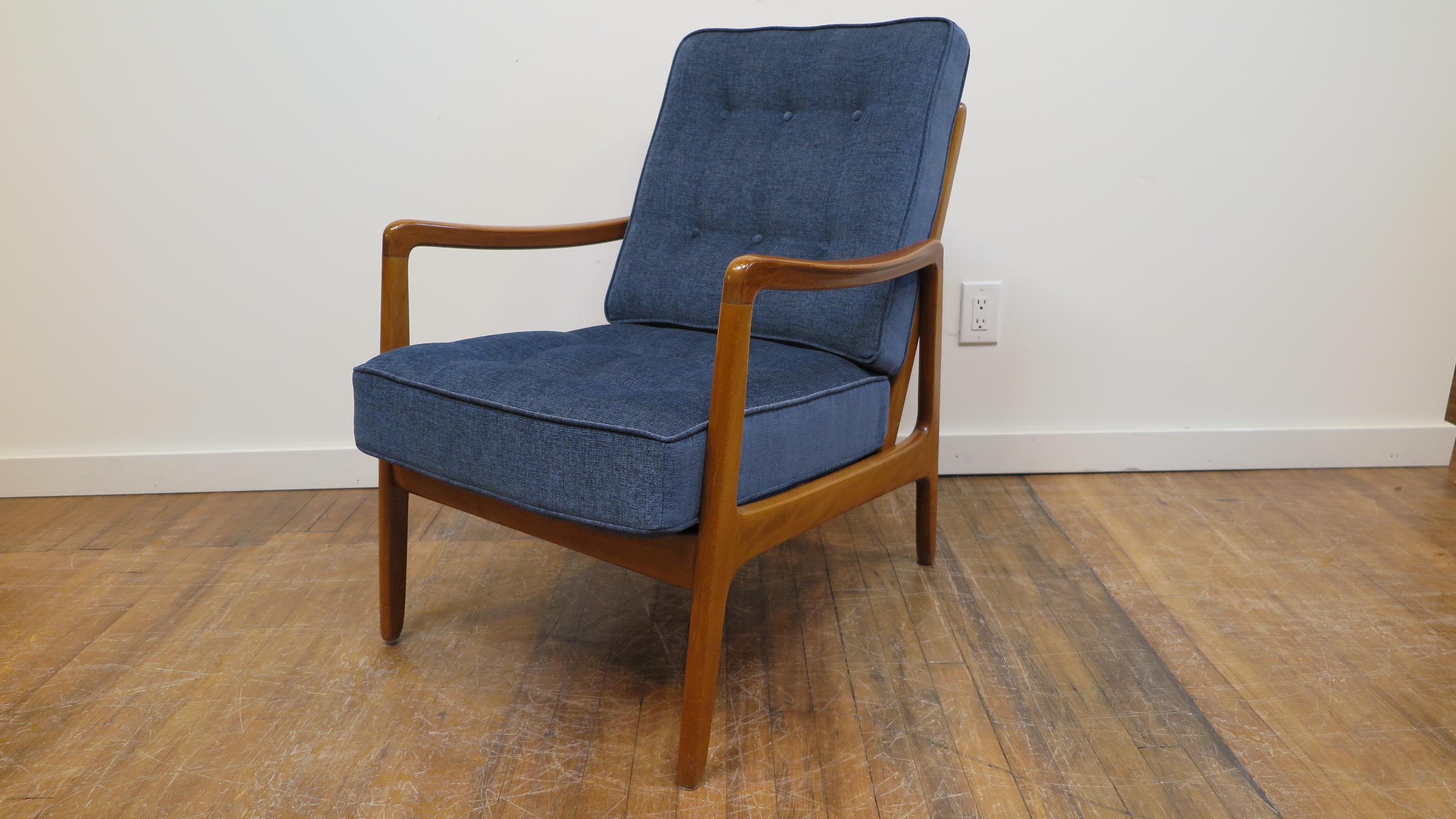 Mid-Century Modern Ole Wanscher Lounge Chair