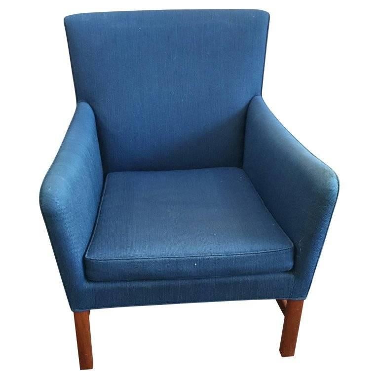 Mid-Century Modern Ole Wanscher Lounge Chair