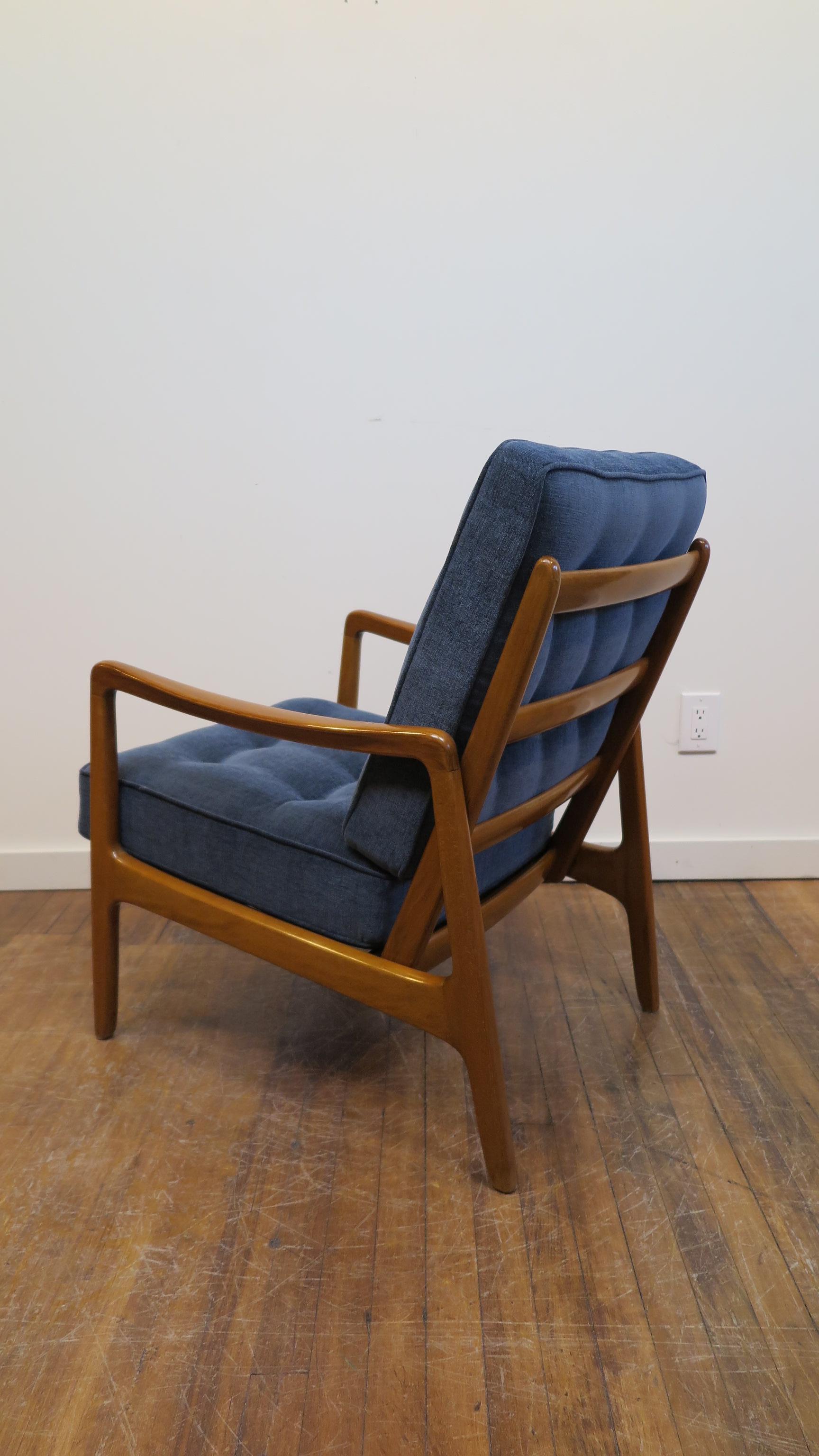 Ole Wanscher Lounge Chair (Mitte des 20. Jahrhunderts)