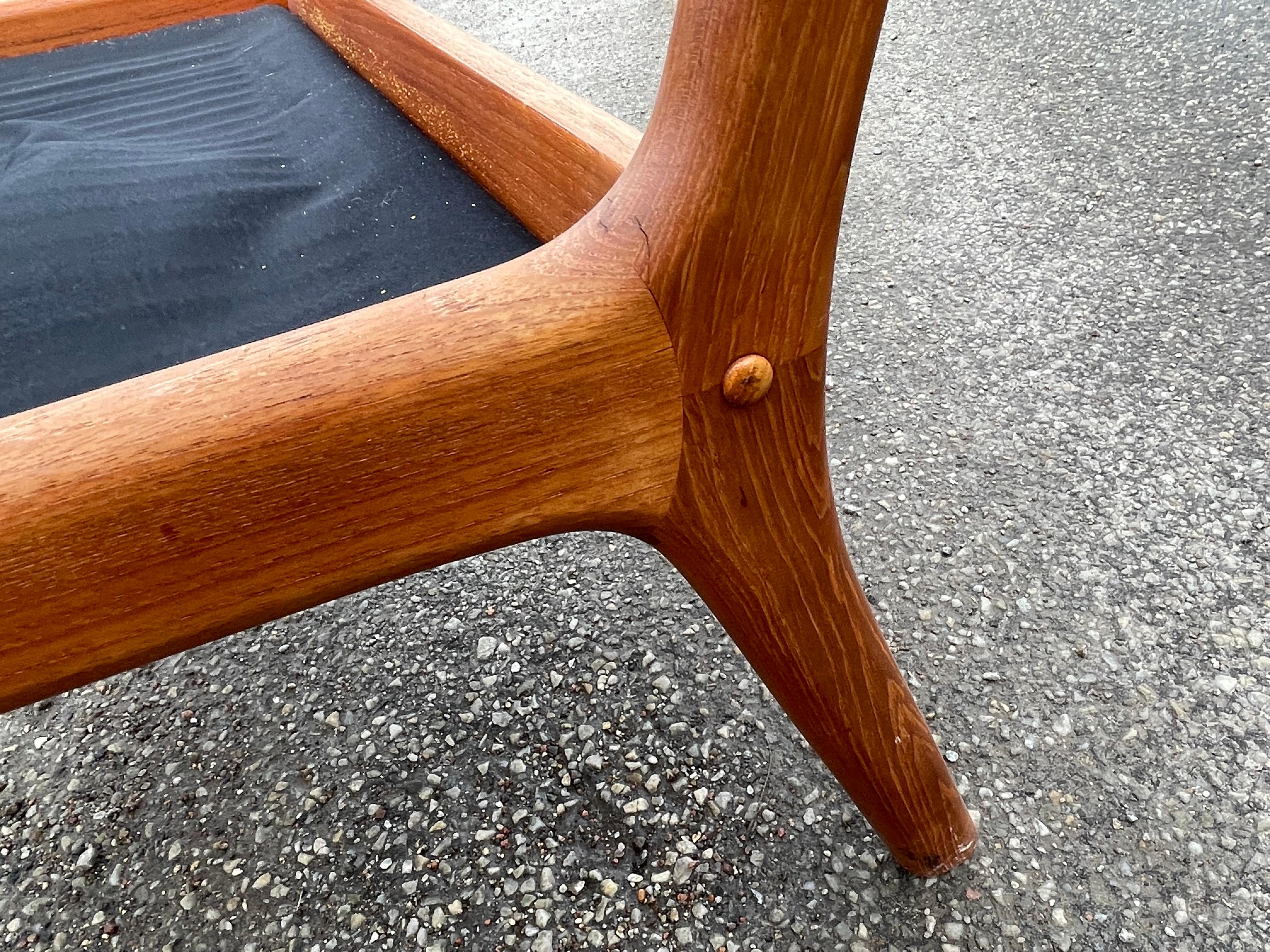 Ole Wanscher Lounge Chair in Teak For Sale 2