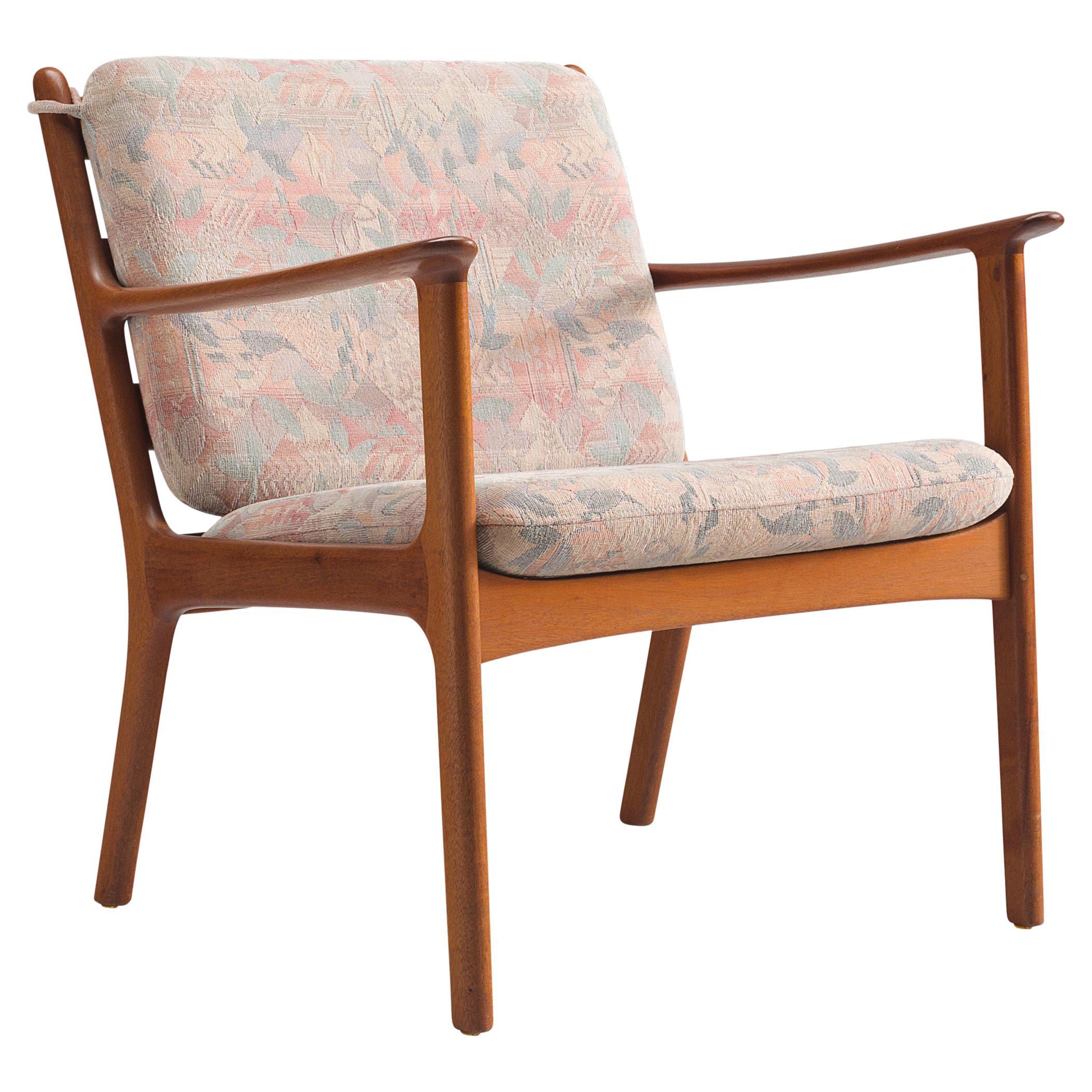 Ole Wanscher Lounge Chair in Mahogany