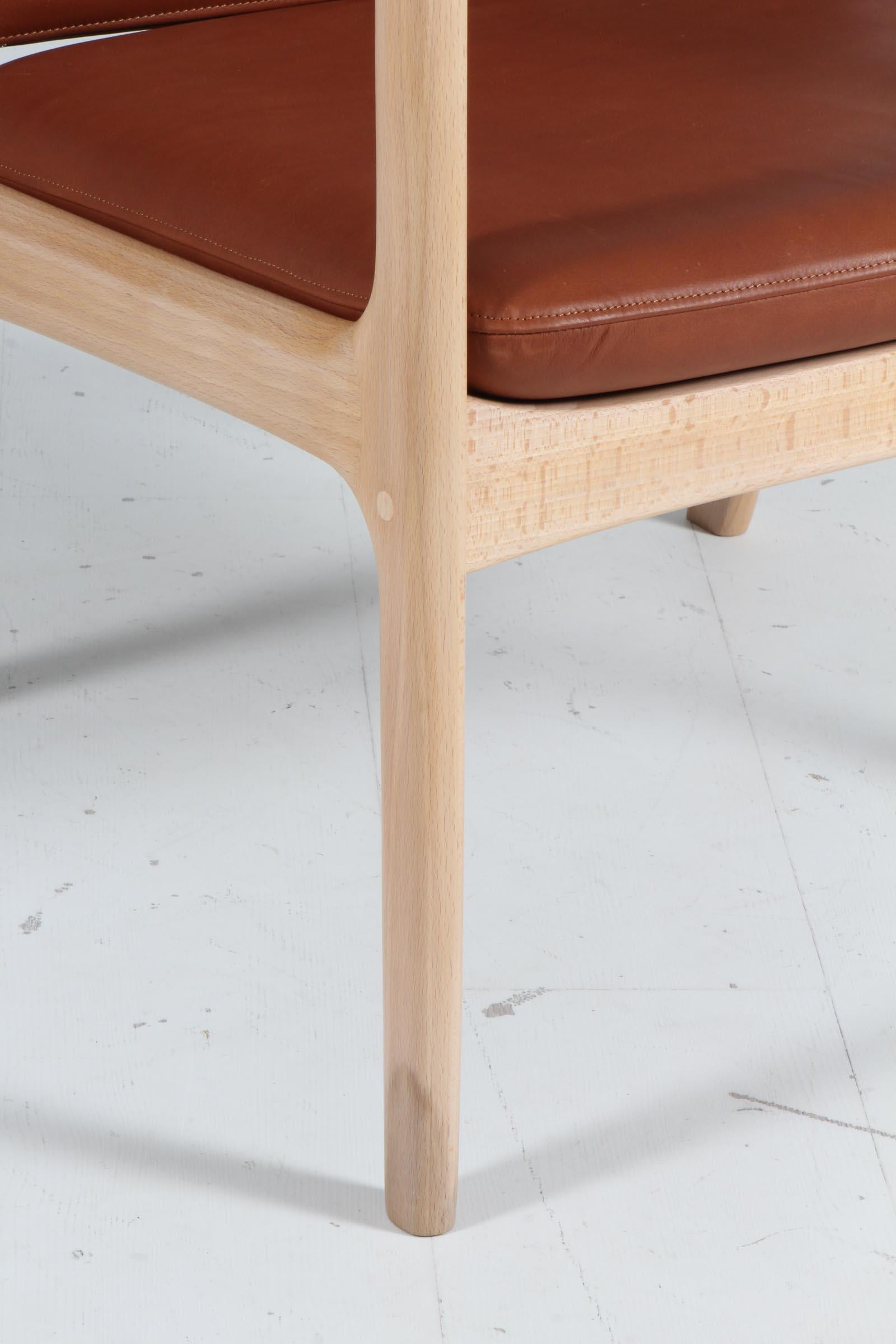 Ole Wanscher Lounge Chair, Model PJ112, beech, 1960s In Excellent Condition In Esbjerg, DK